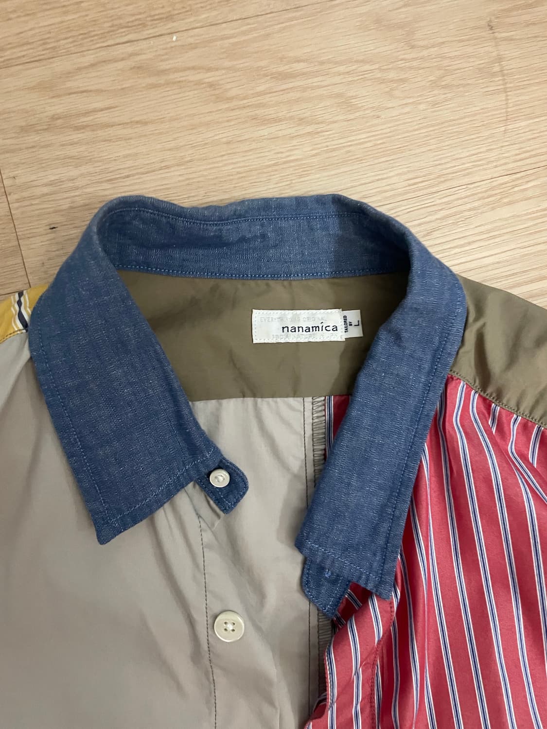 나나미카 셔츠 L사이즈 상품이미지2