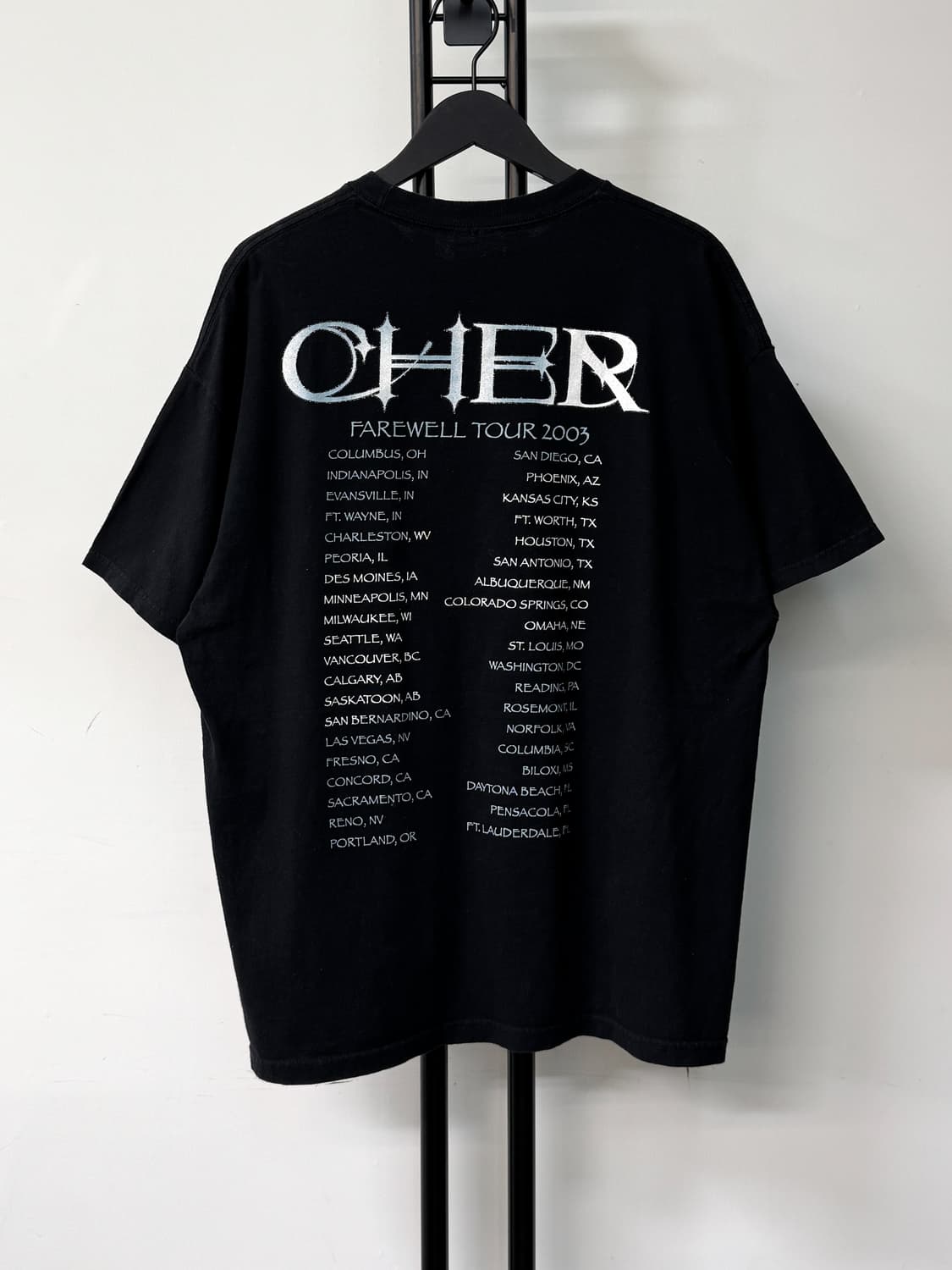 테네시 리버 Cher 2003 Farewell 투어 티 상품이미지3