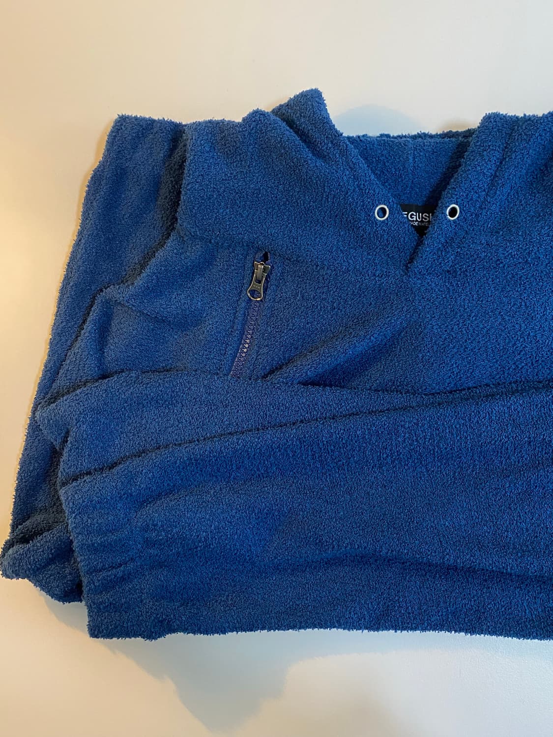 조거쉬 joegush Terry Cotton Hoodie (Navy) 상품이미지4