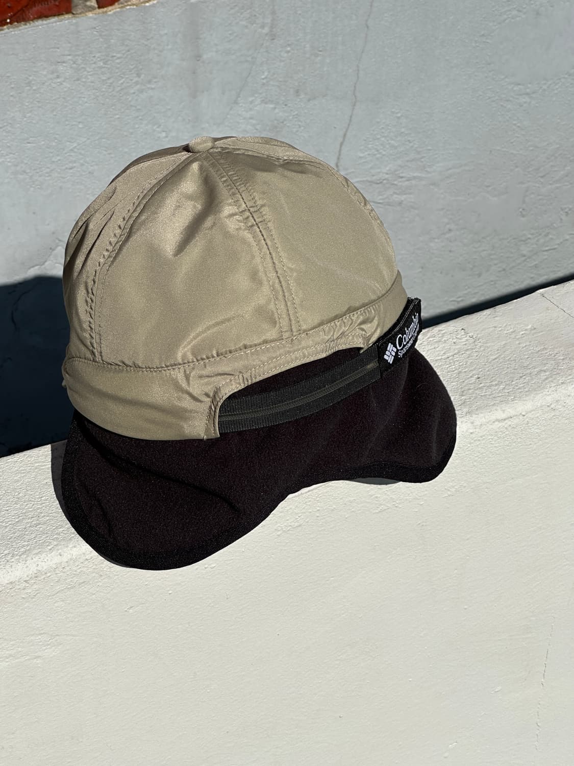 [F] 컬럼비아 로고 트루퍼 디테일 볼캡 모자 상품이미지5