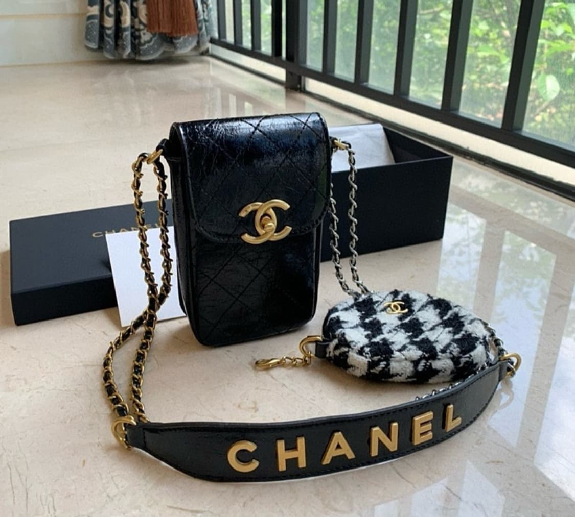 샤넬 핸드폰 파우치 2종세트 상품이미지1