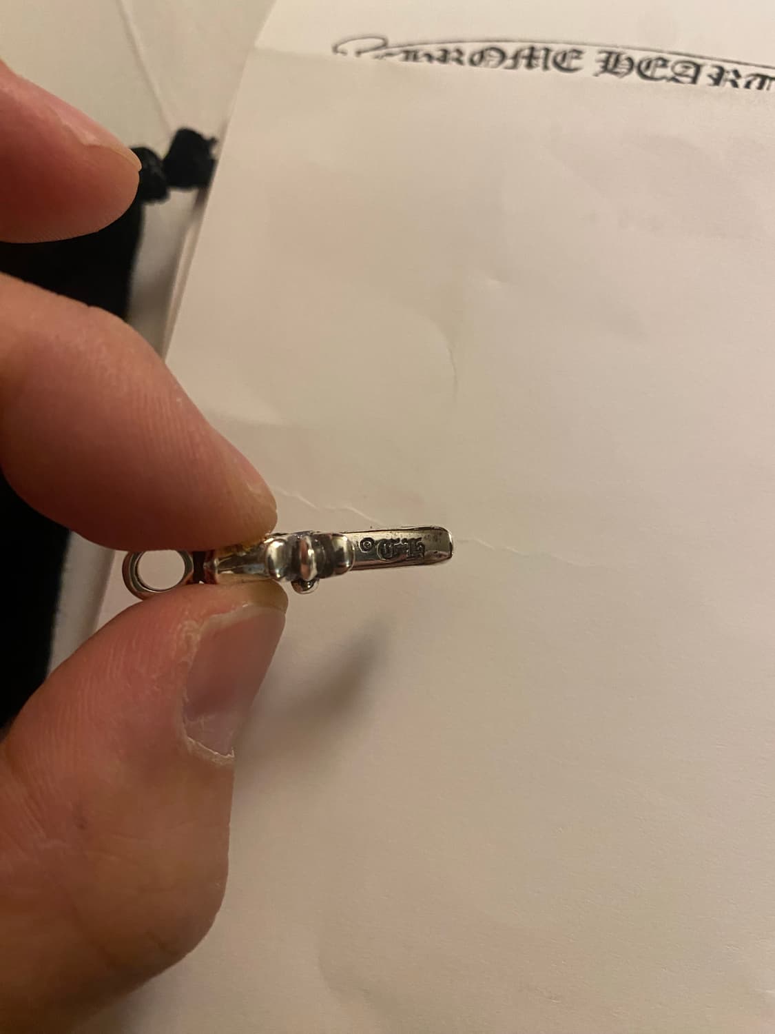 (새제품) 크롬하츠 타이니크로스 다이아 풀파베 상품이미지4