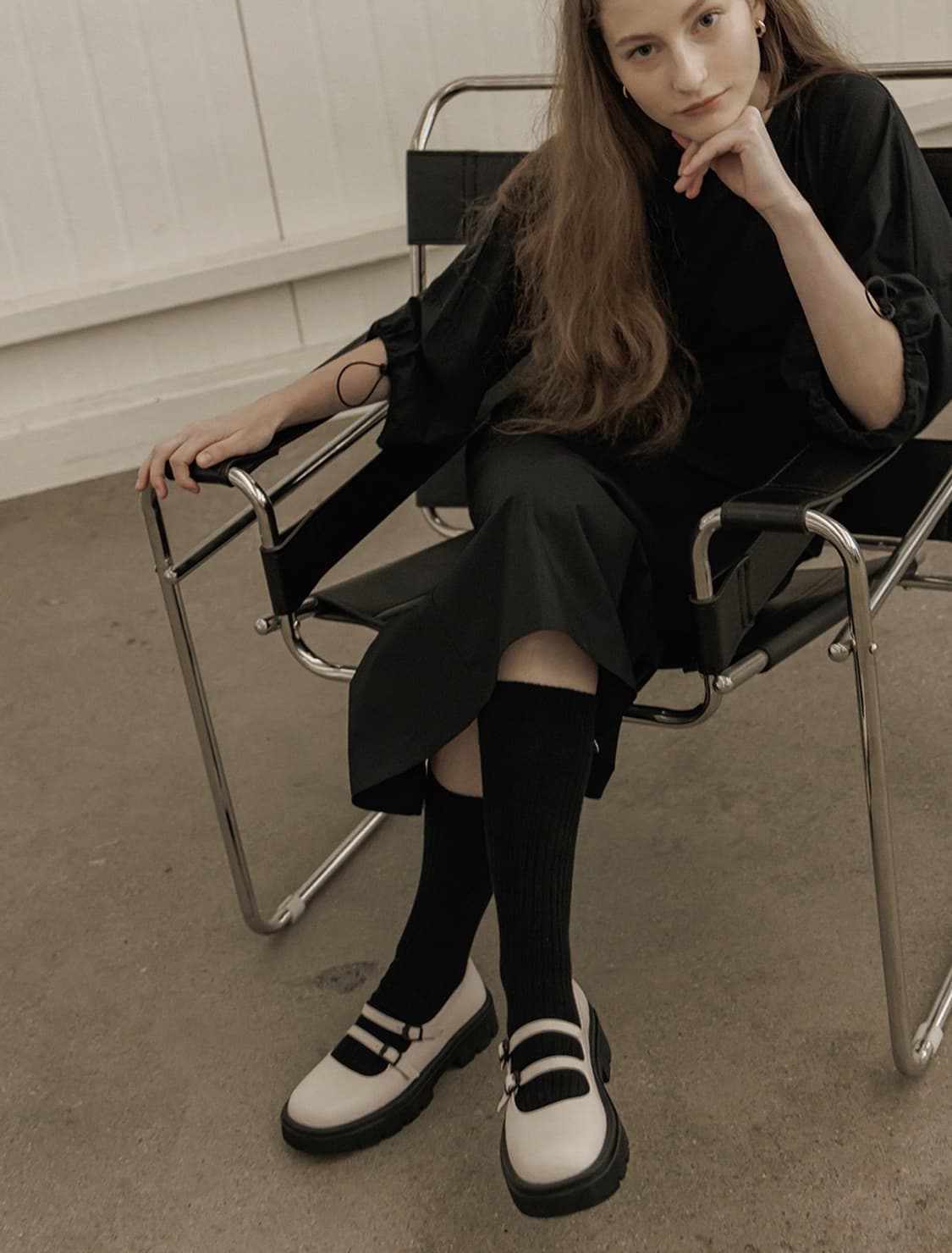 nuus 노아 메리제인 플랫폼 로퍼 (실사O) 상품이미지2