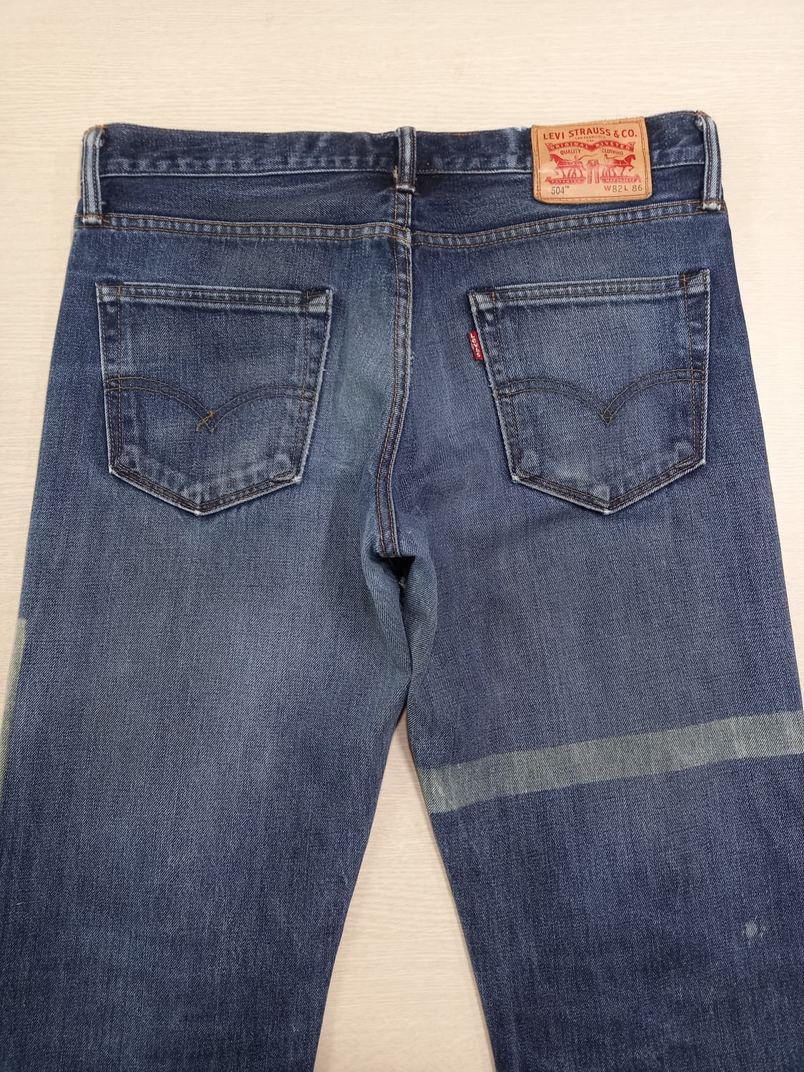 33 리바이스504 멕시코 워싱 일자진 커스텀 33-446 상품이미지4