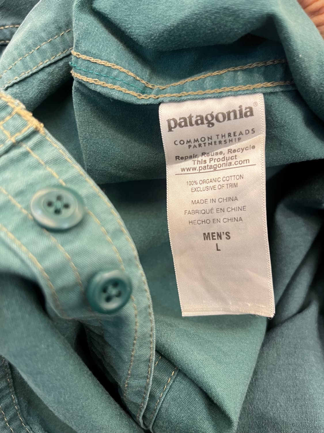 파타고니아 오가닉 코튼 더블 포켓 셔츠 상품이미지9