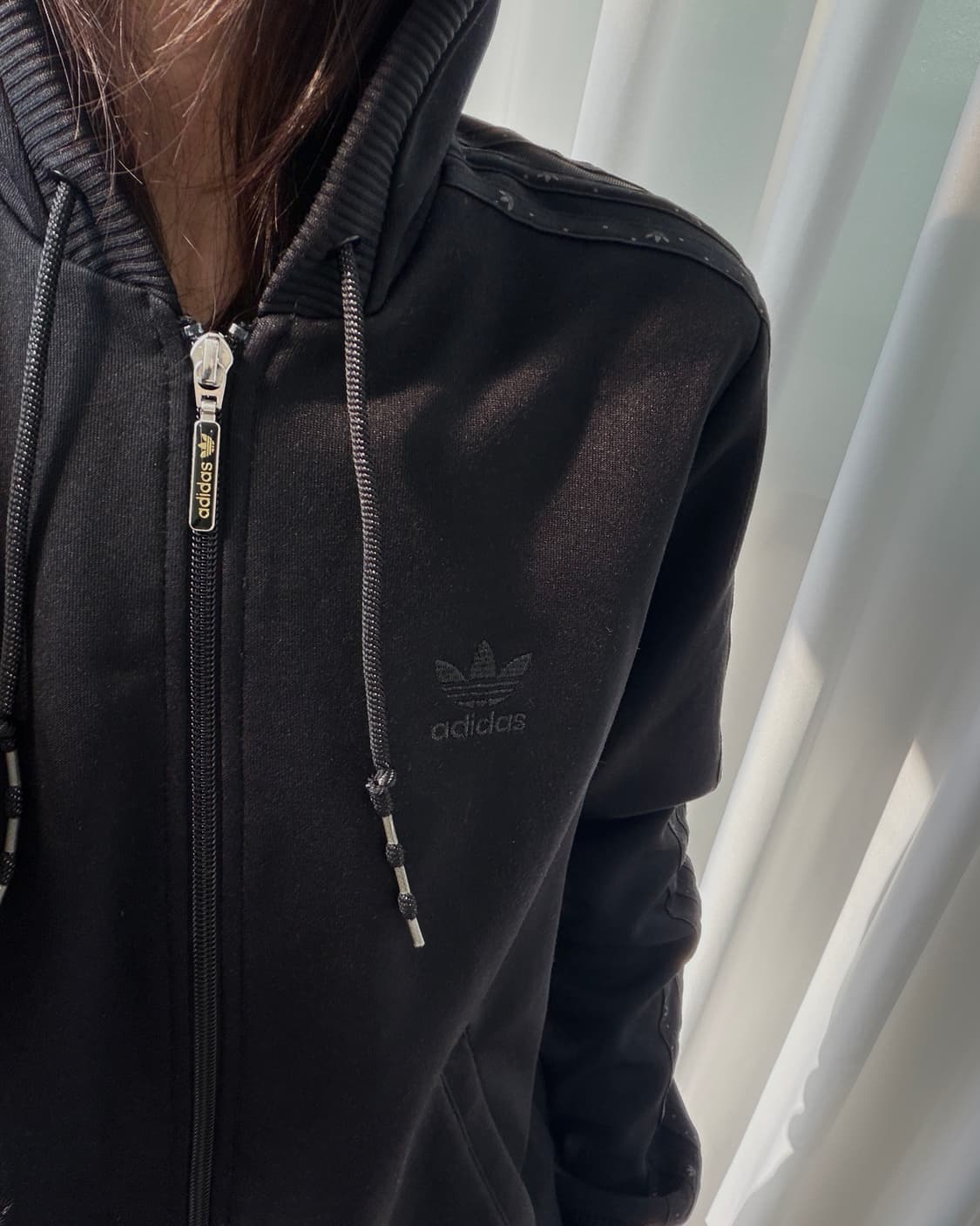 [M]아디다스 후드 플락 도트 트랙탑 져지 상품이미지4