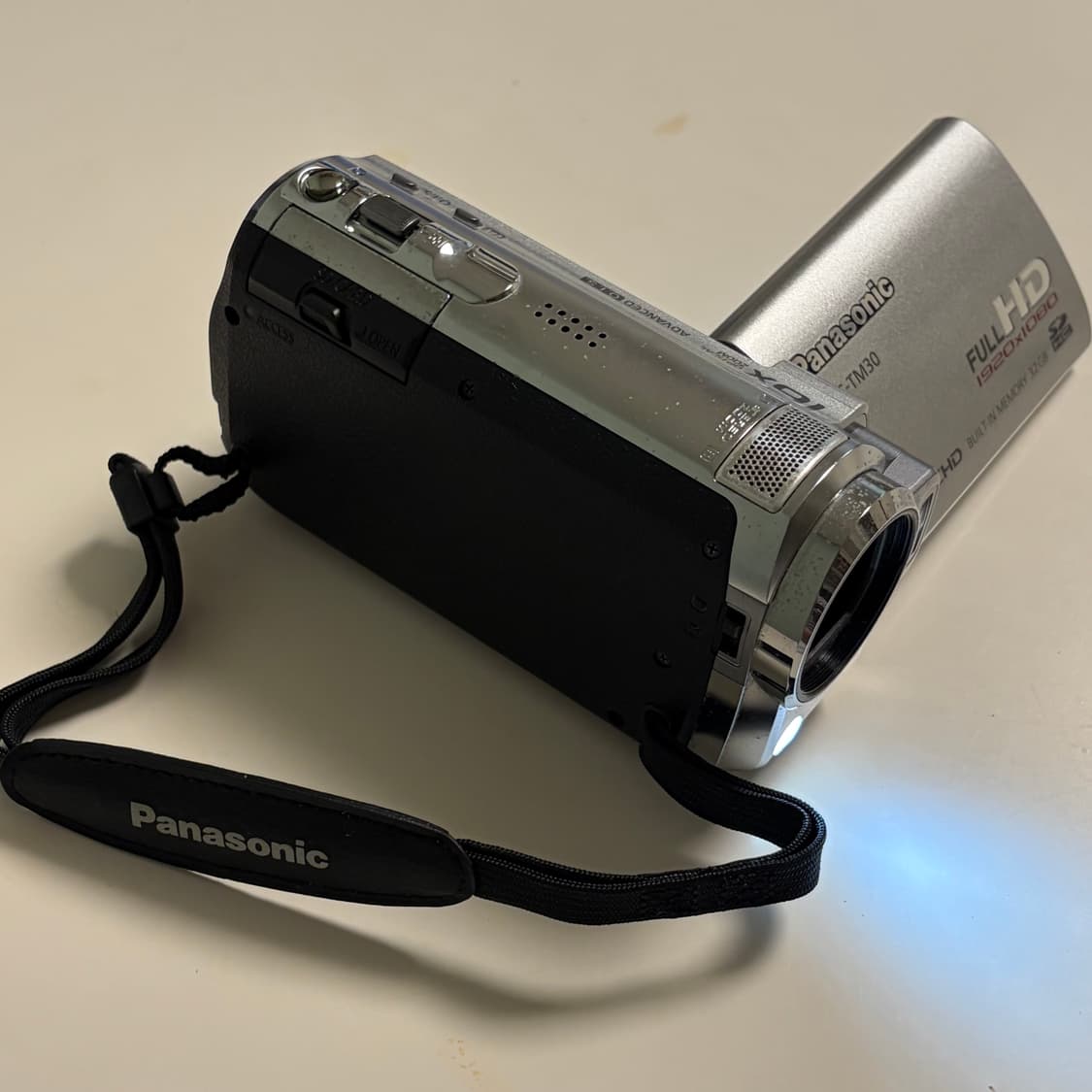 풀박) 파나소닉 HDC-TM30 실버 빈티지 캠코더 상품이미지3