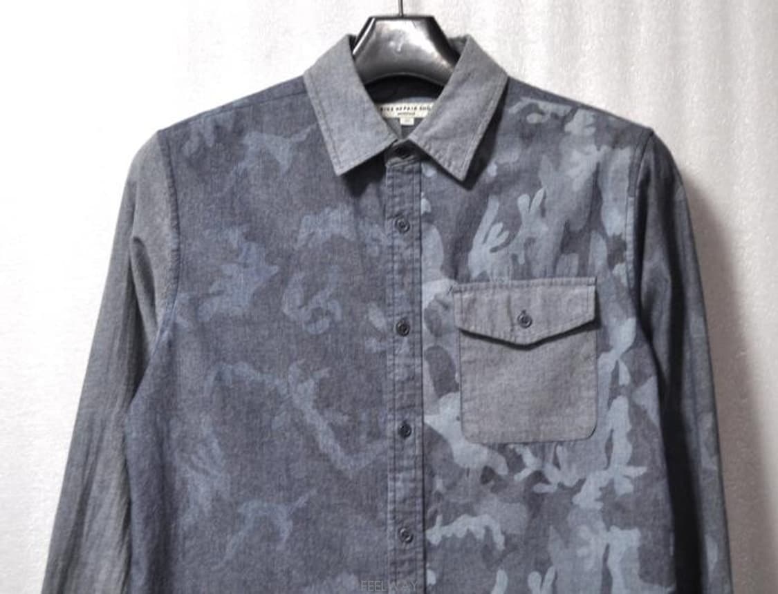 빈폴(BIKEREPAIRSHOP)/남성카모셔츠(사이즈100) 상품이미지3