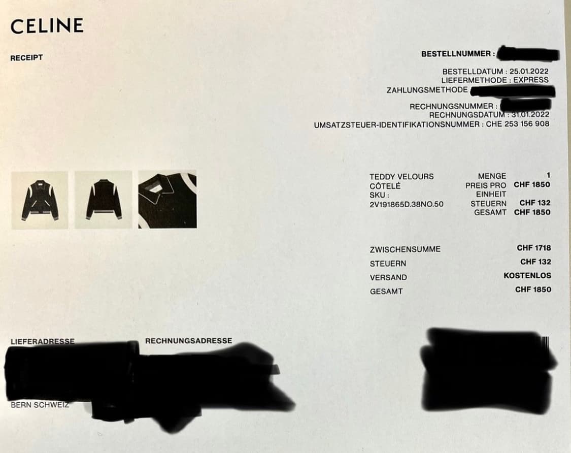 셀린느 테디 블랙 50 상품이미지4