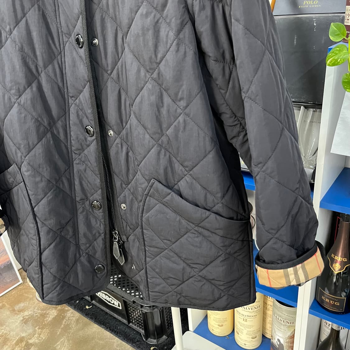 버버리 신형 남성 퀼팅점퍼 L 상품이미지4