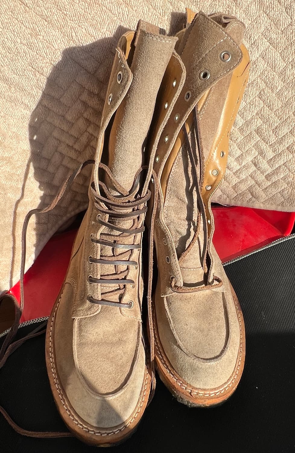 스웨이드 롱 부츠 270 상품이미지3