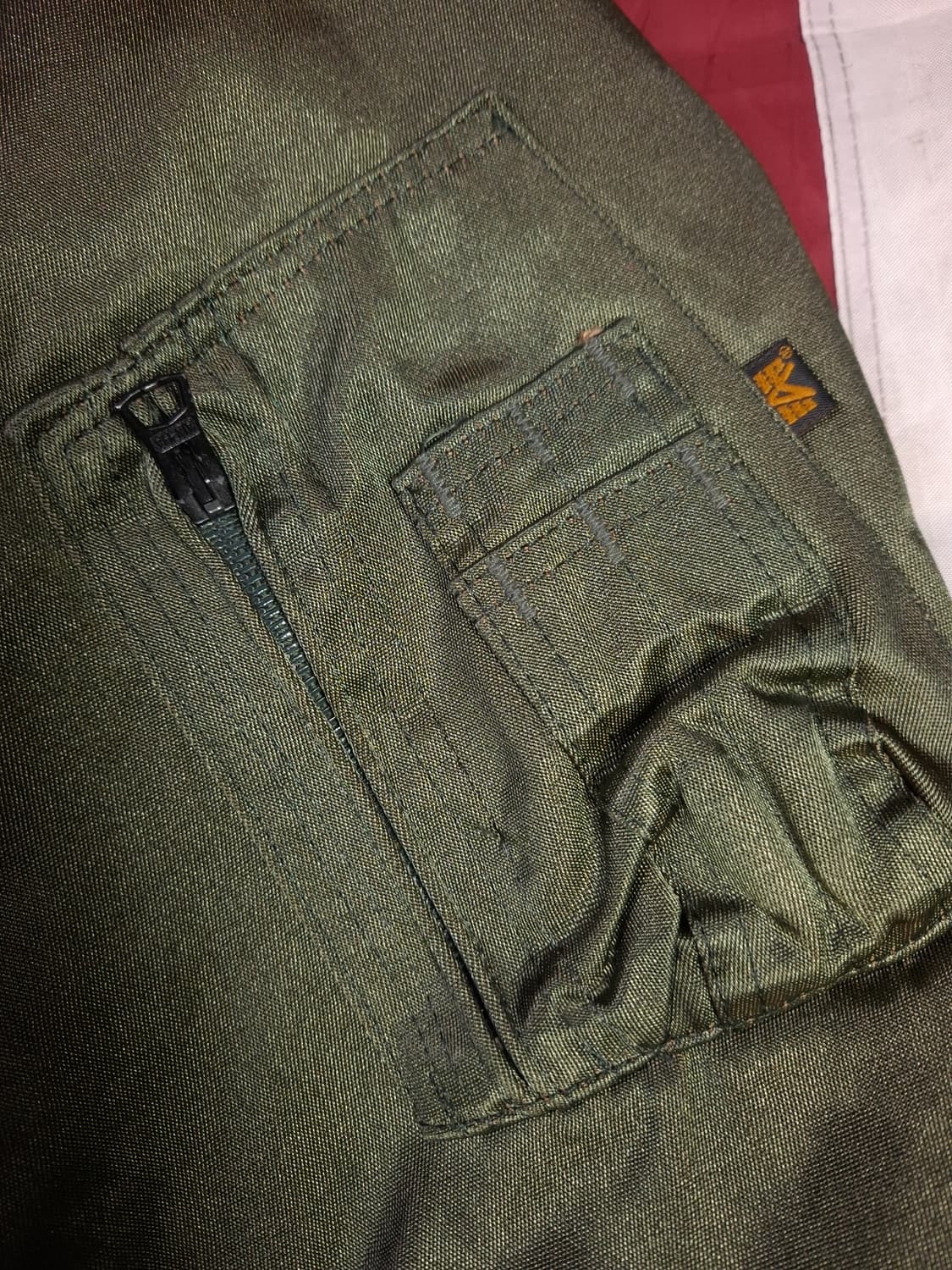 오리지날 알파사 민수용 미공군 CWU-45/P항공점퍼 상품이미지6