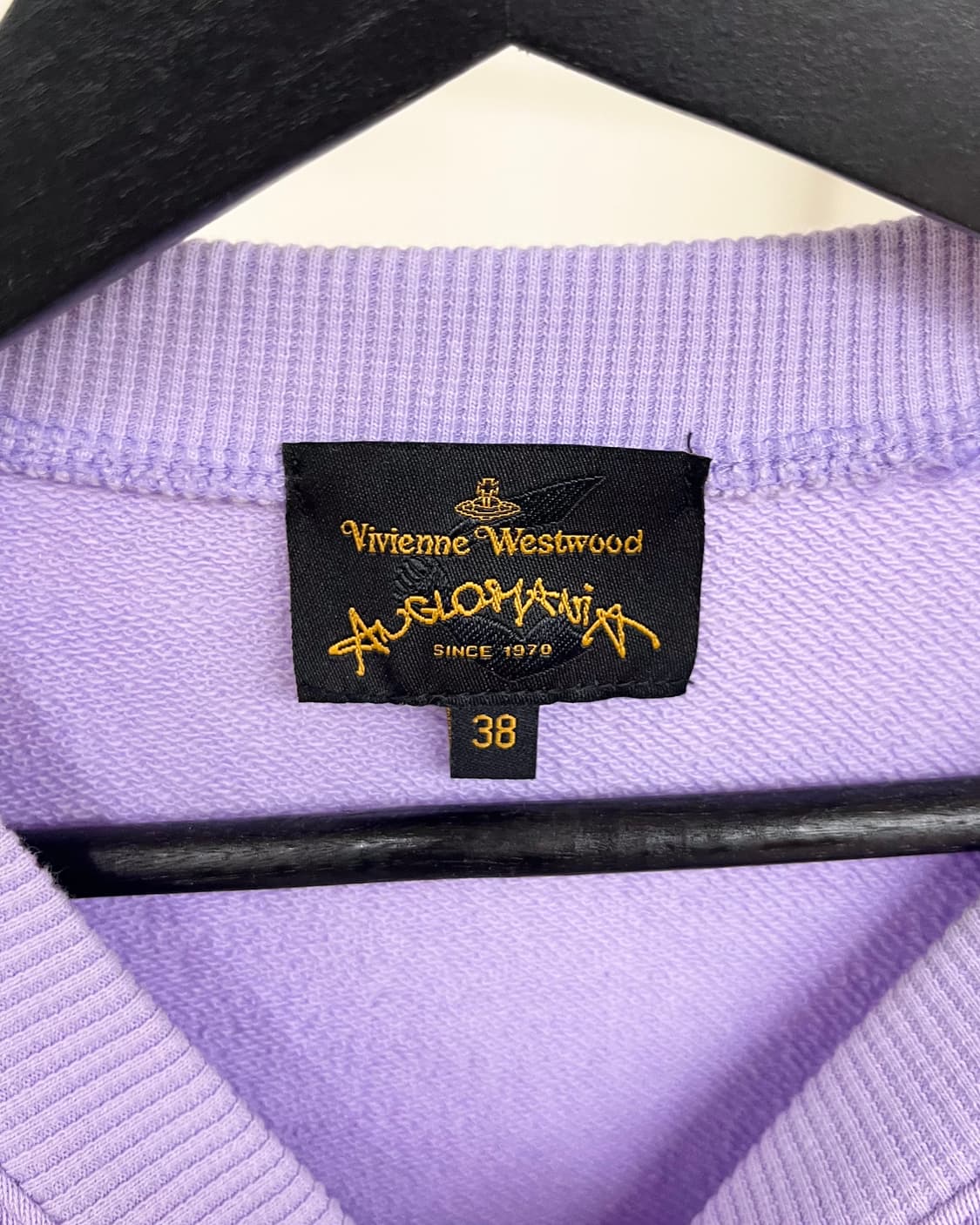 비비안웨스트우드 라벤더 코튼 크루넥 스웻셔츠 상품이미지7