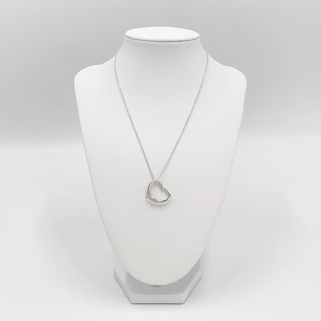 티파니 엘사 퍼레티 오픈 하트 22mm 목걸이 NO.100 상품이미지2