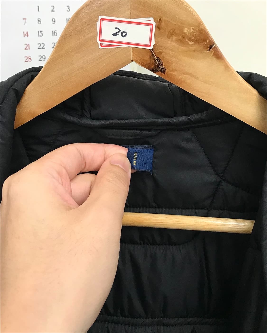 폴로 후드 패딩 자켓 상품이미지4