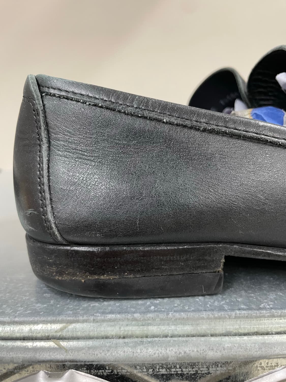 페레가모 간치니 레더 로퍼 7.5  상품이미지9