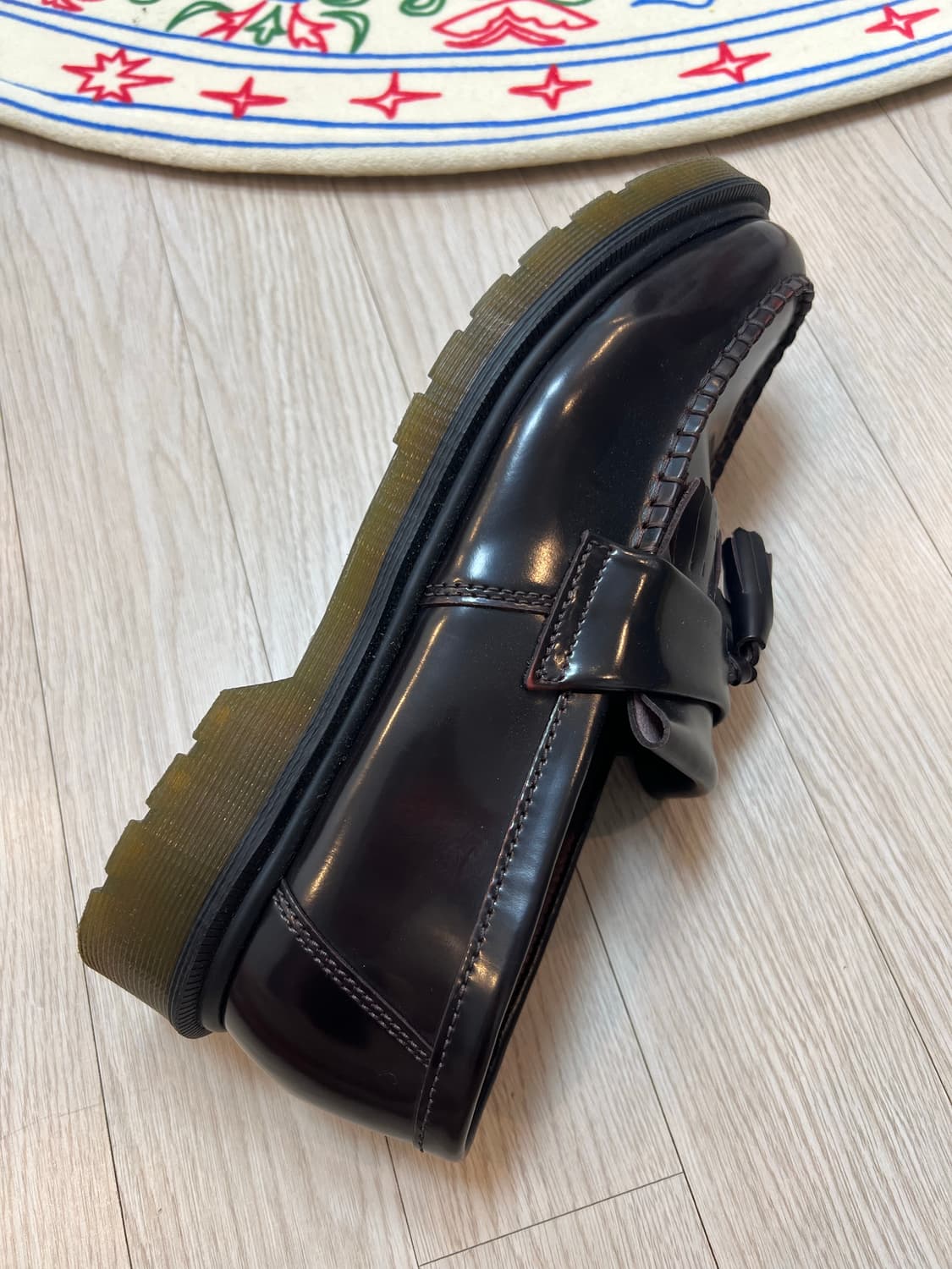 닥터마틴 아드리안 레더 로퍼 체리레드 상품이미지3