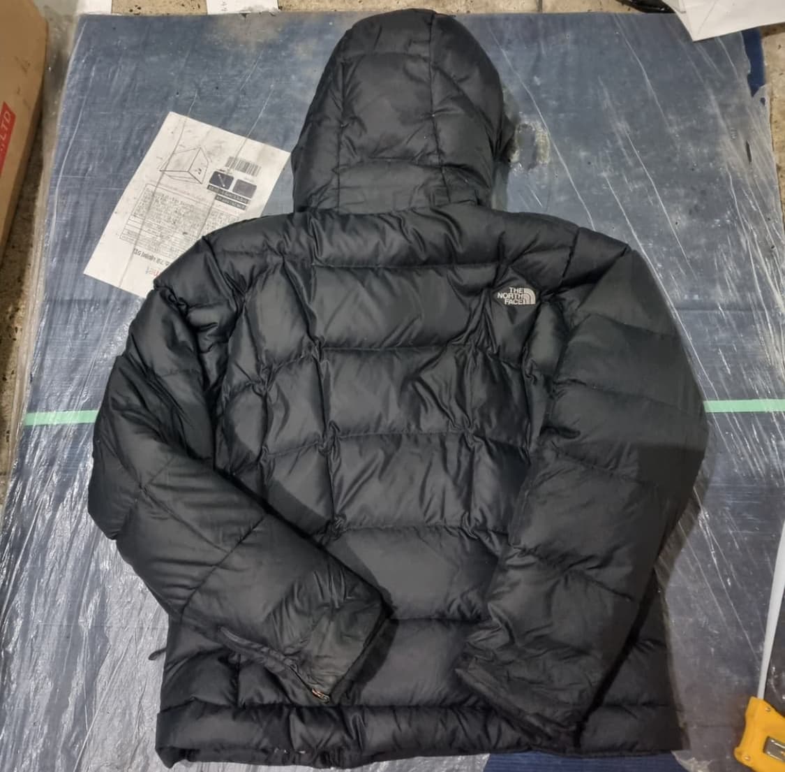 노스페이스 600 경량패딩 사선지퍼 상품이미지3