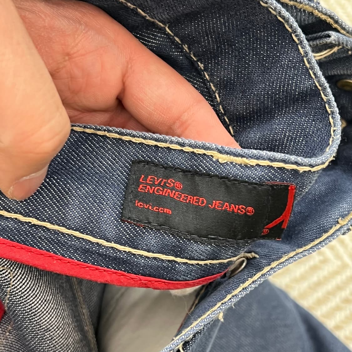 리바이스 엔지니어드진 데님 쇼츠 r3361 상품이미지6