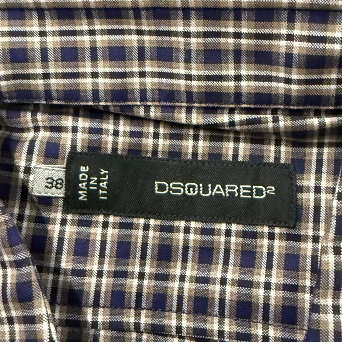 [정품/38] Dsquared2 체크 셔츠 b18 상품이미지5