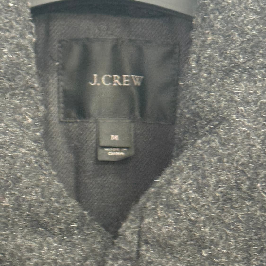 제이크루 블랙 모직 코트 (M) 상품이미지2