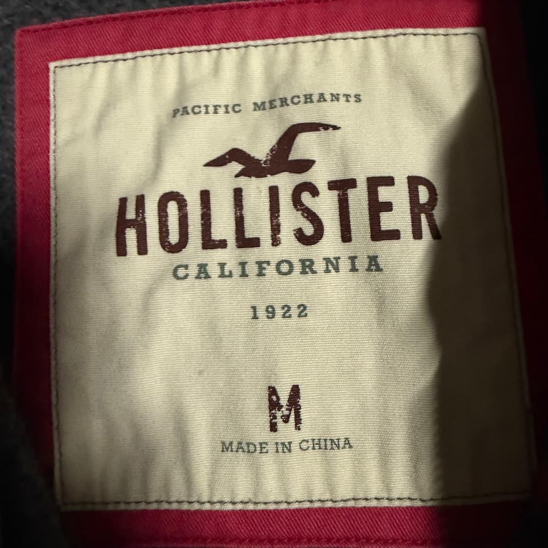 홀리스터 그레이 후드집업 m 상품이미지3