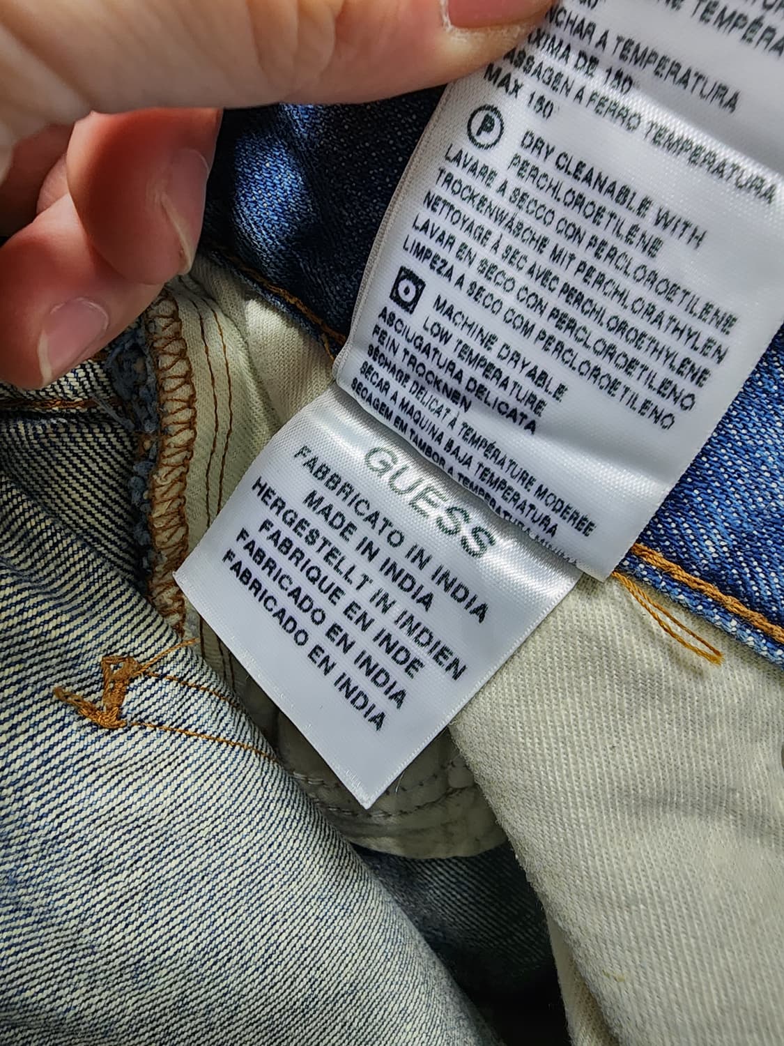 게스 90s 청바지 부츠컷  상품이미지6