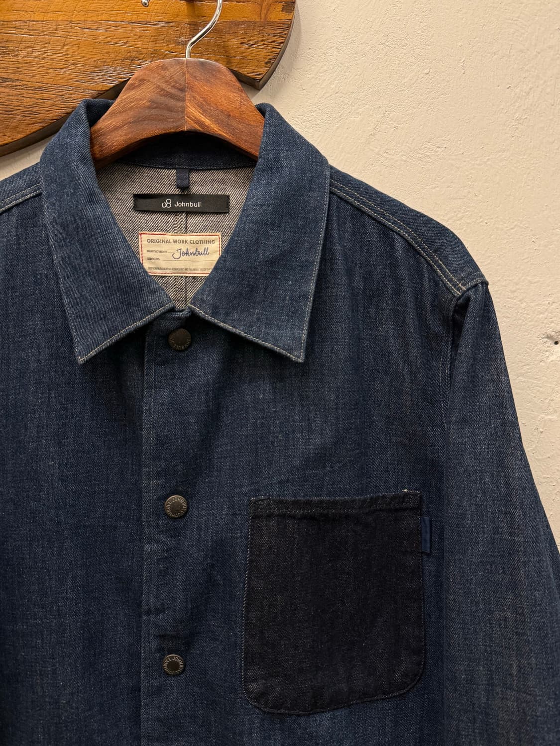  Japan Johnbull Denim Coach Jacket 상품이미지3