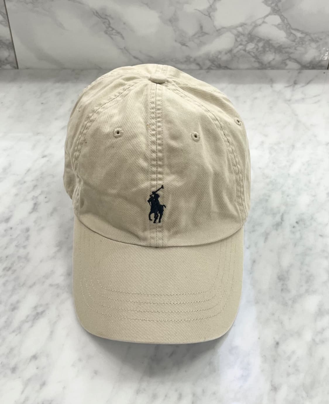 폴로 베이지 볼캡 상품이미지1