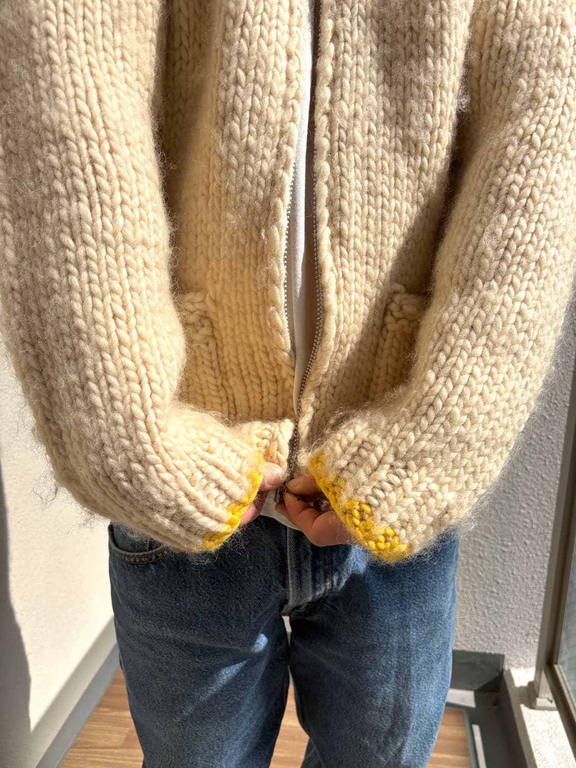 코위찬 니트 가디건  상품이미지4