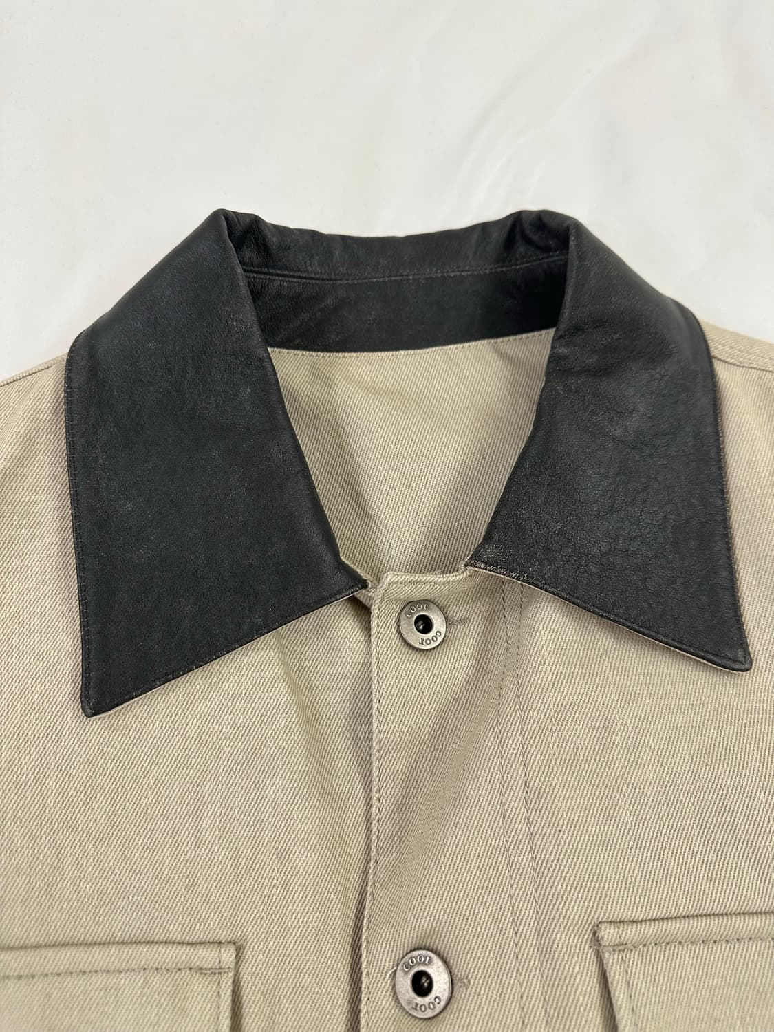 쿠어 패치워크 필드자켓 (샌드베이지 , M) 상품이미지5