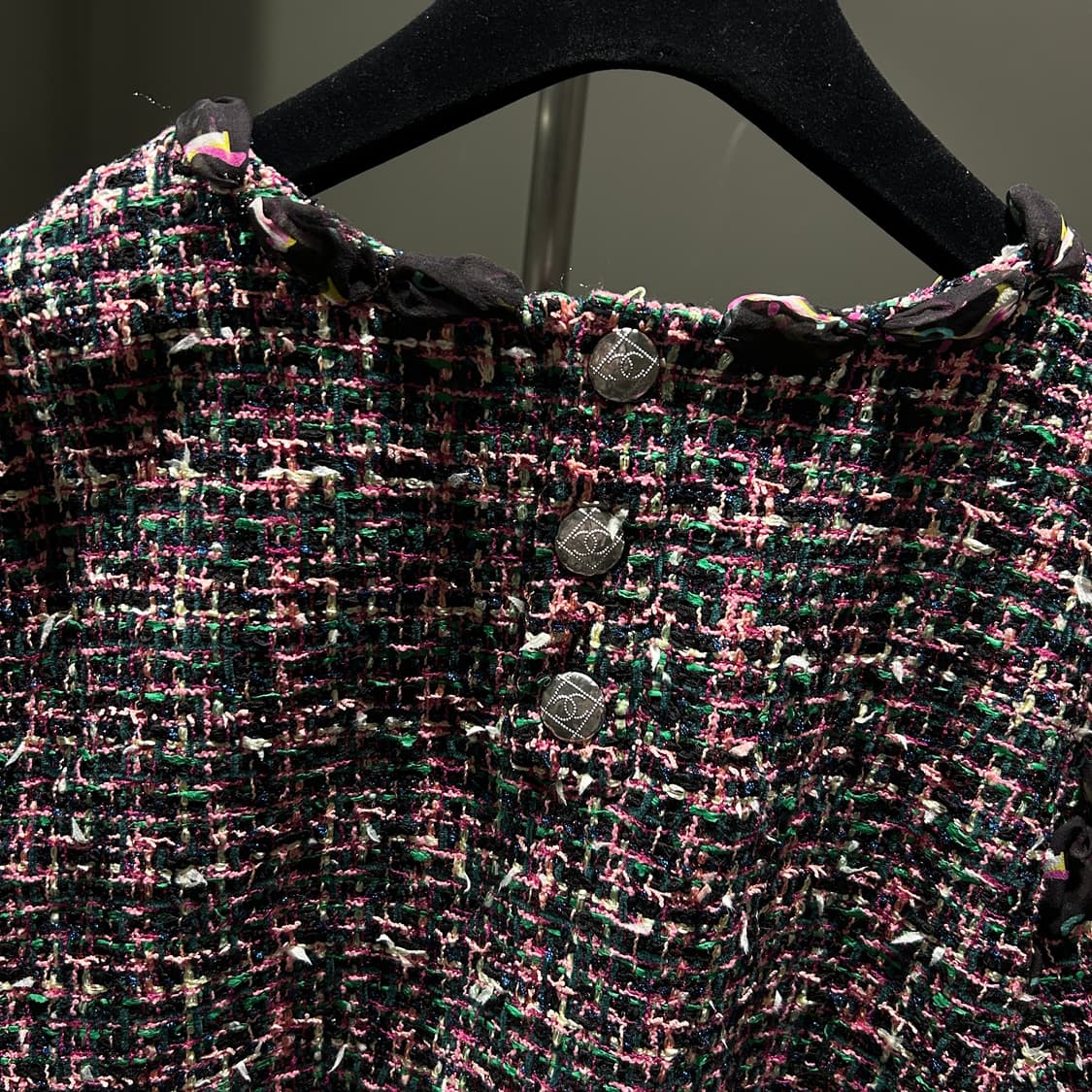 샤넬 스카프 트위드 탑 상품이미지5