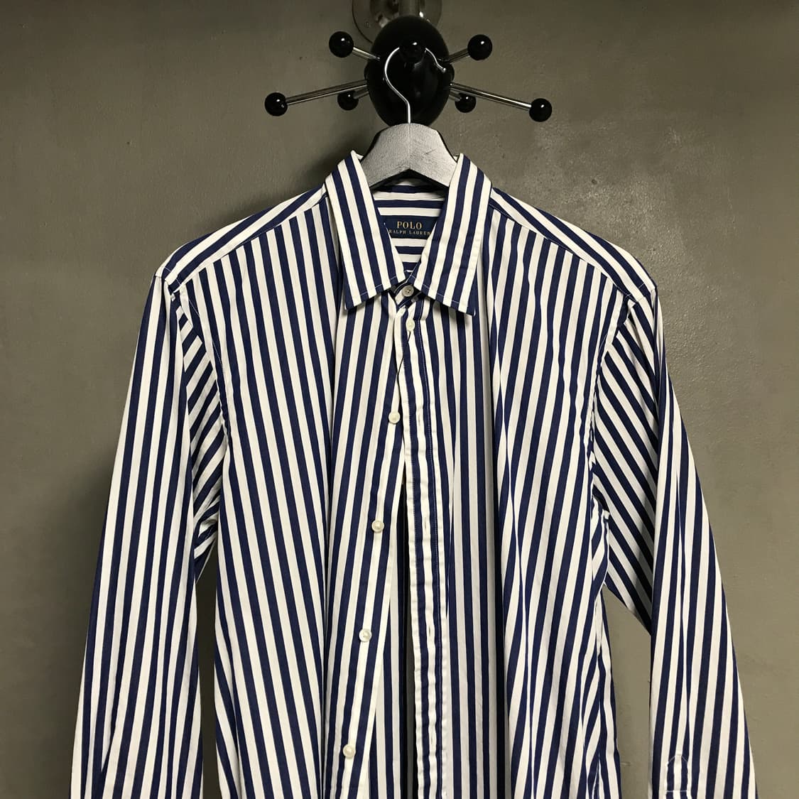 폴로 랄프로렌 스트라이프 셔츠 블루 2 상품이미지2