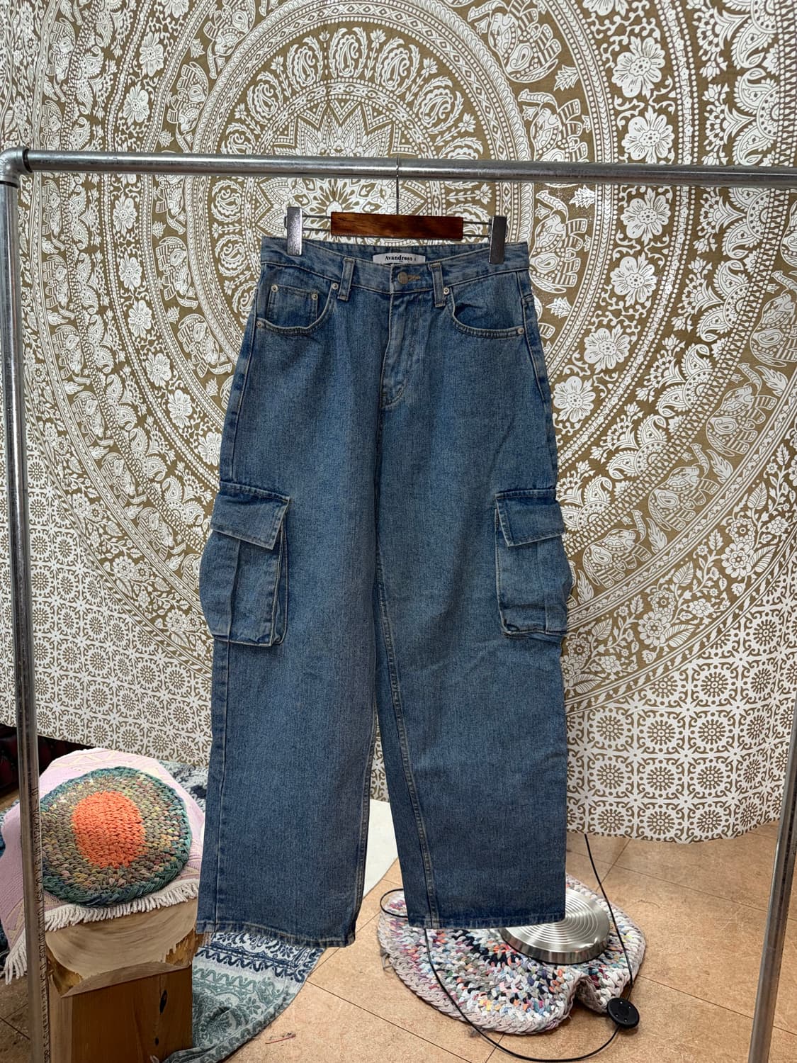 어반드레스 스트릿 카고 데님팬츠  상품이미지3