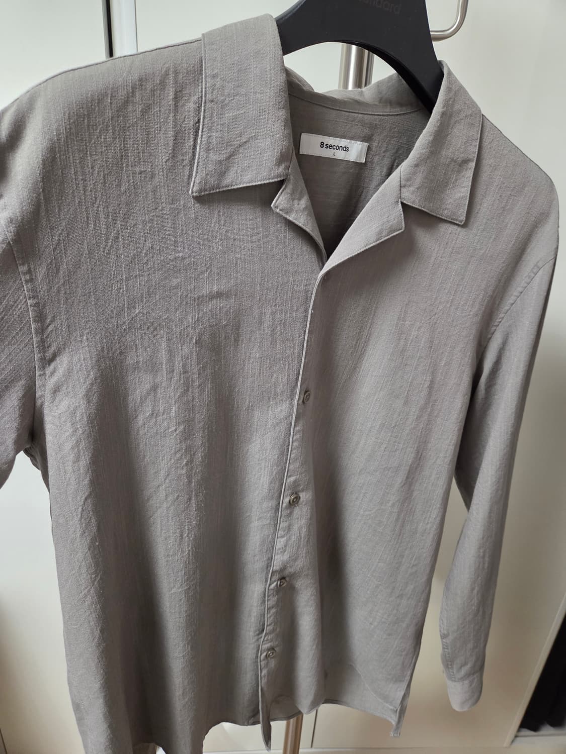 8세컨즈 오픈카라 셔츠 상품이미지3