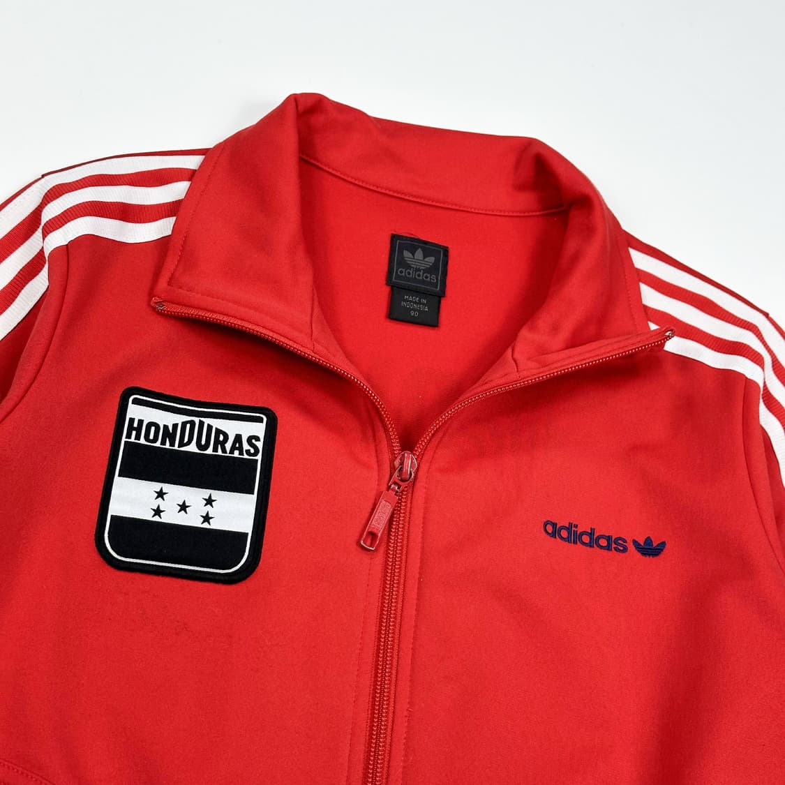 아디다스 온두라스 풋볼 레드 트랙탑 져지 (S 여성추천) 상품이미지4
