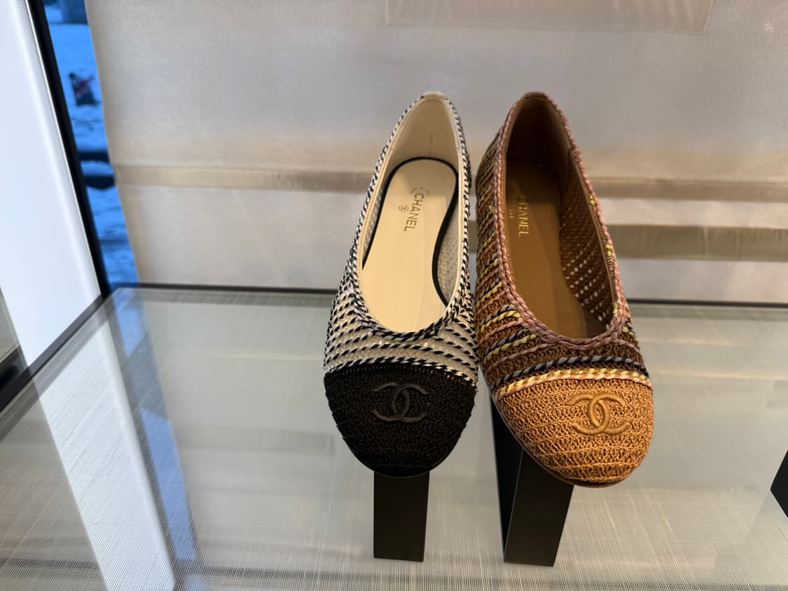 샤넬 망사 37 플랫  상품이미지1