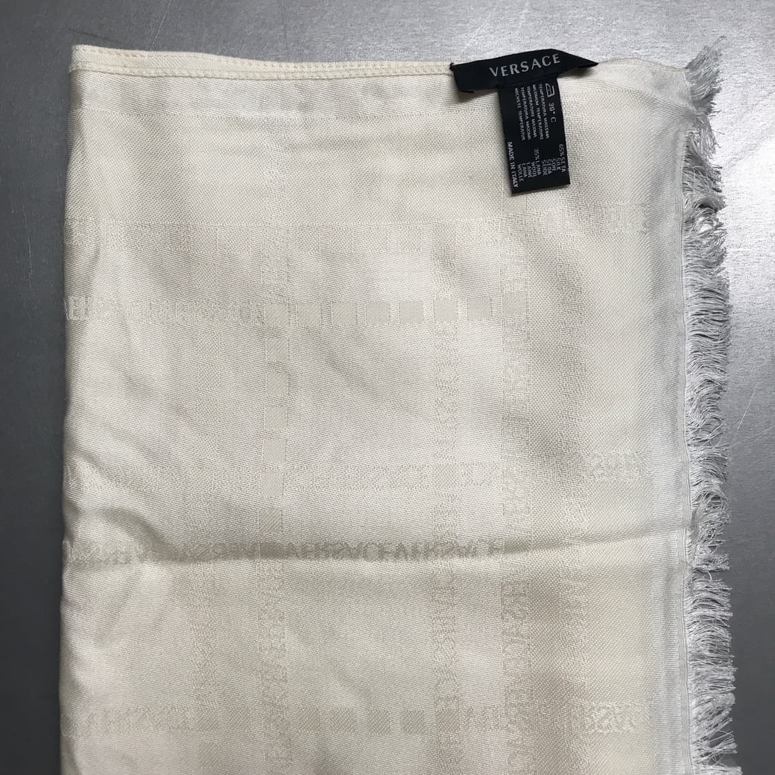 베르사체 실크 혼방 스카프 상품이미지3