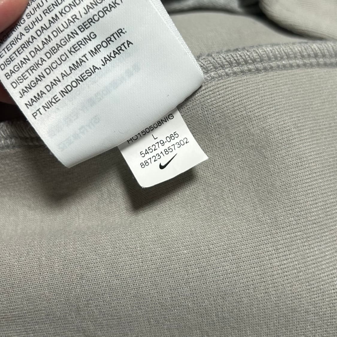 [M] Nike 나이키 테크팩 그레이 투웨이 후드집업 자켓 상품이미지6