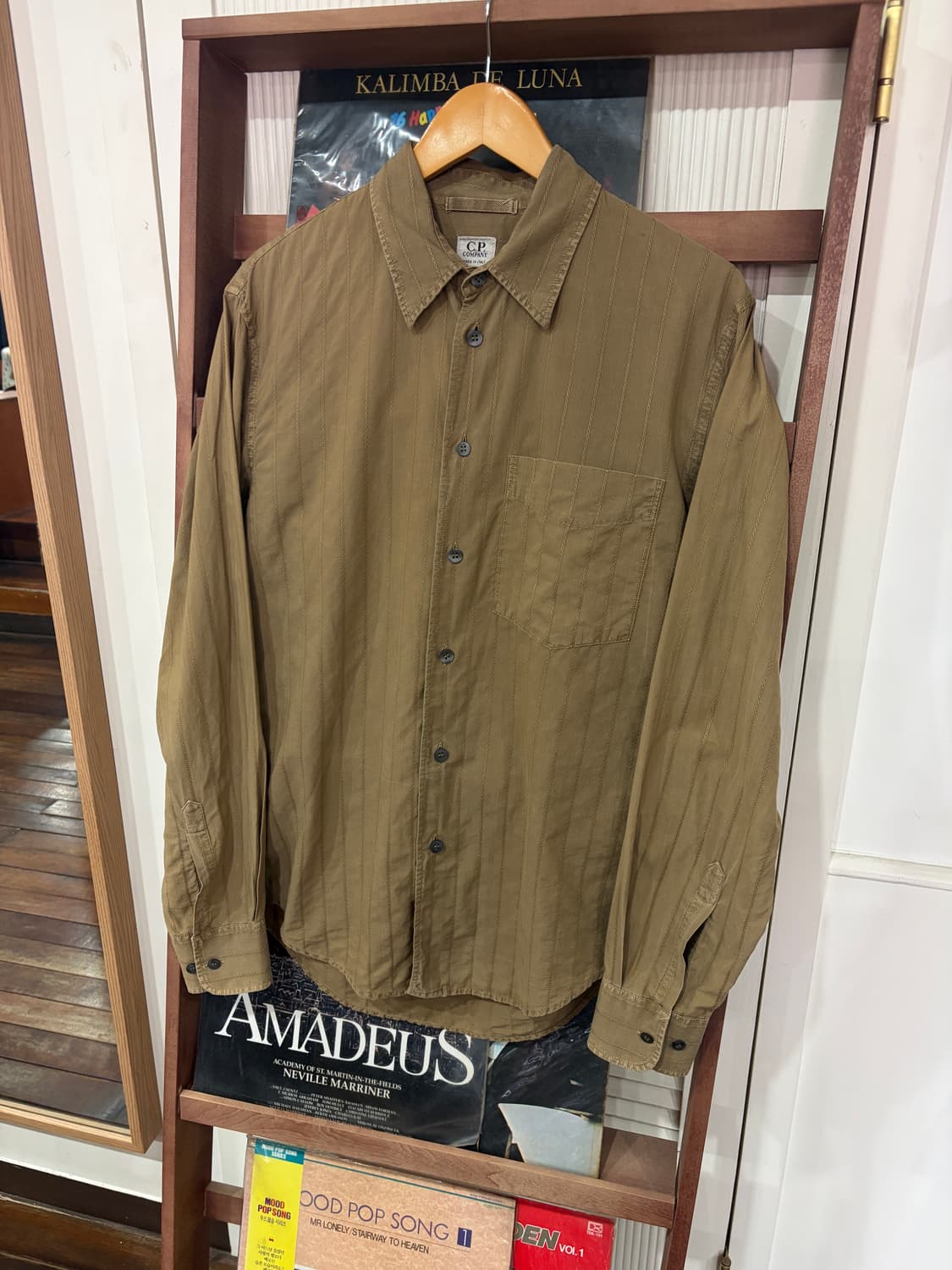 J133 90-00s CP Company 패턴 긴팔 셔츠 상품이미지1