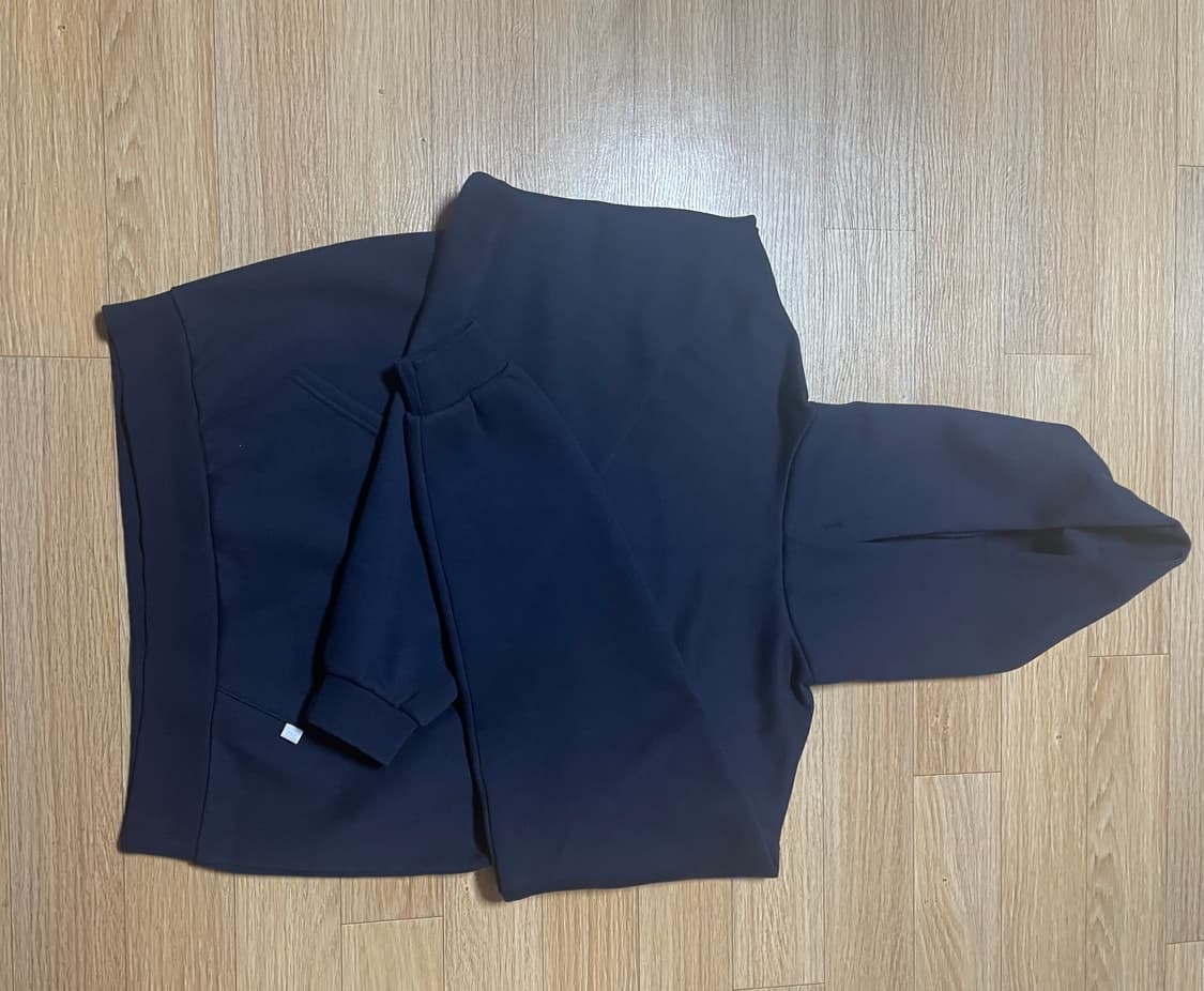 77c 클라우드 후디 네이비 L 상품이미지1