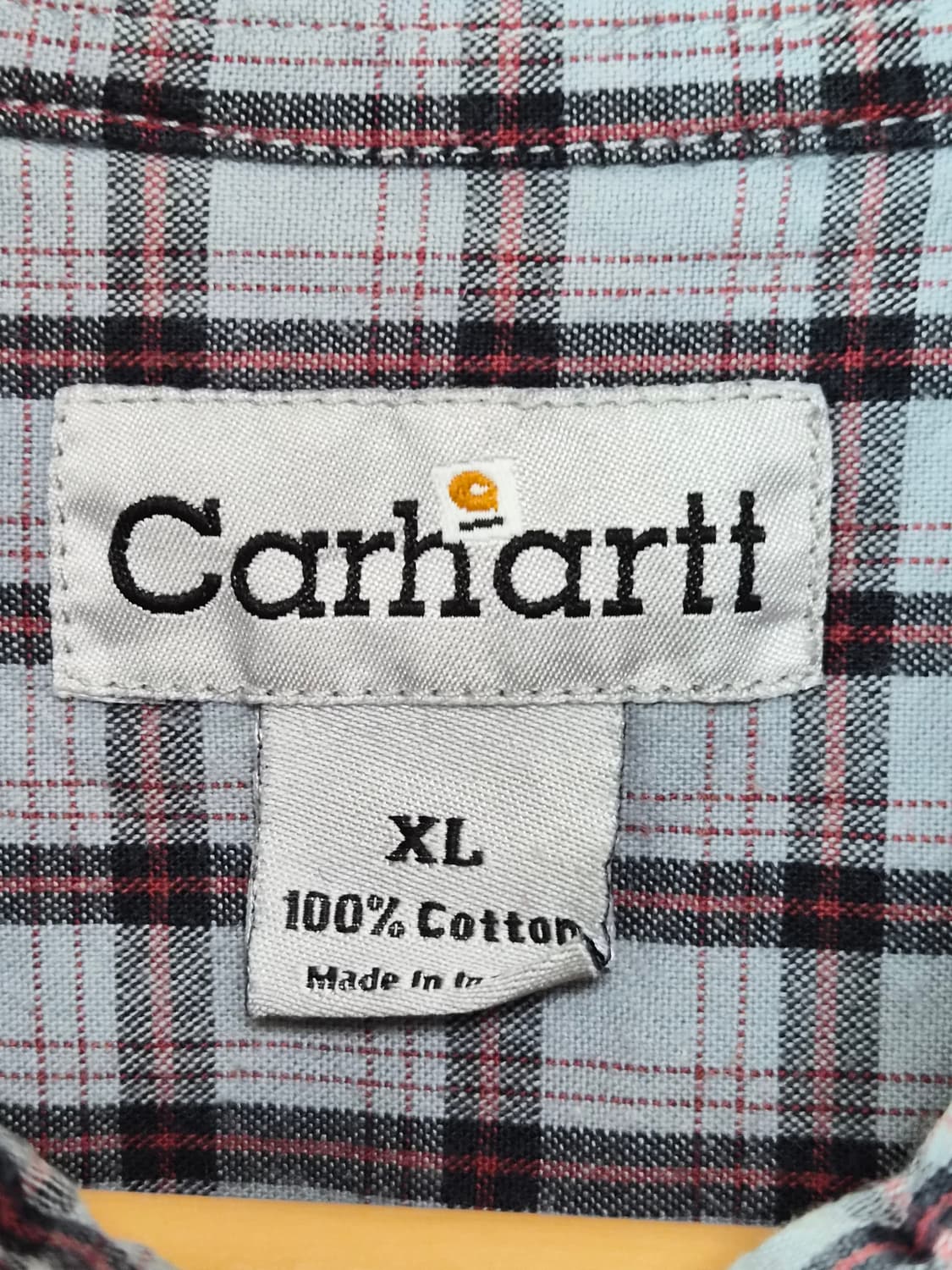 칼하트Carhartt 투포켓 체크 셔츠 XL - S441 상품이미지4