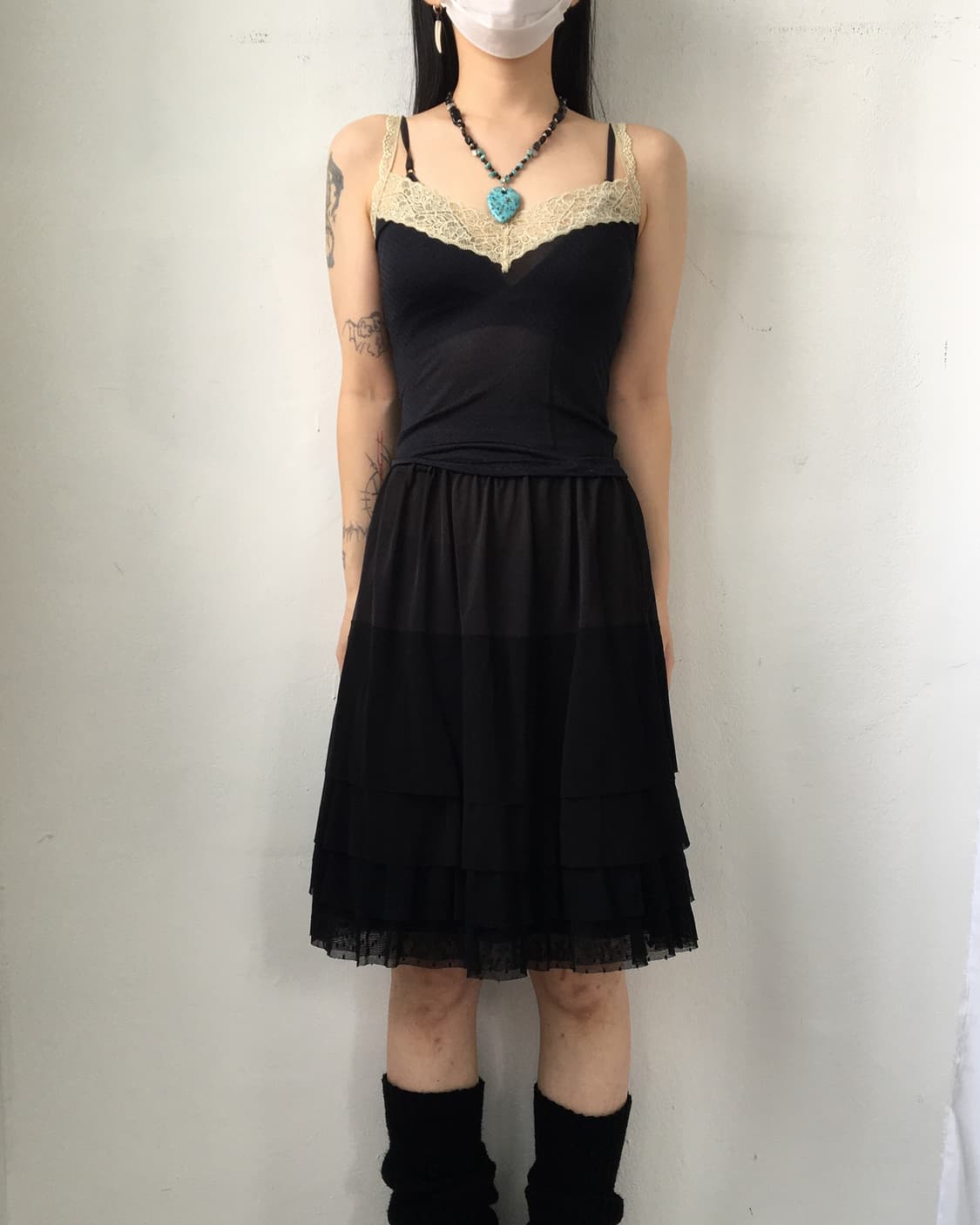 Lace point sleeveless 상품이미지5