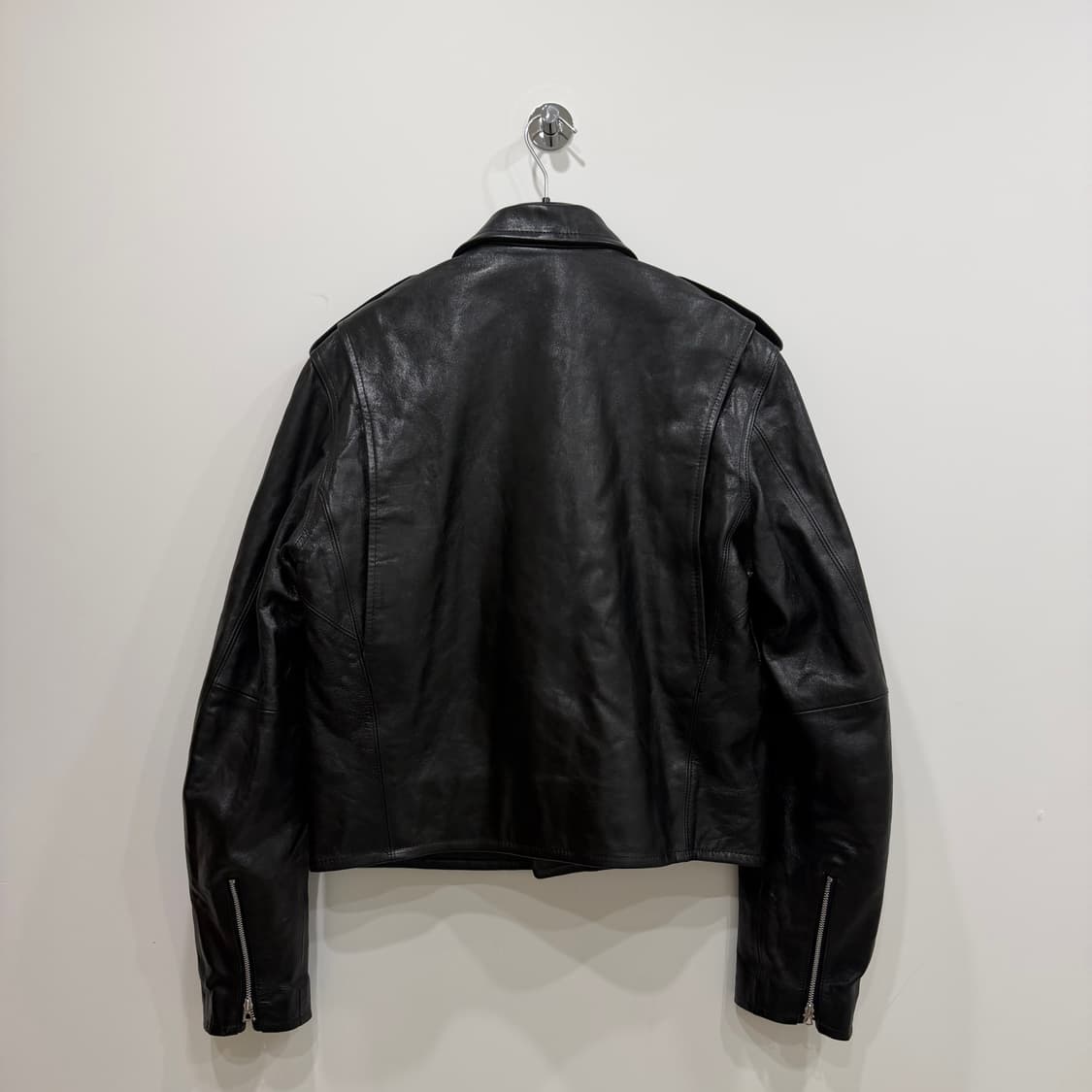(25AW 급처) 오라리 양가죽 더블 라이더 자켓 L(4)사이즈 팝니다 상품이미지3
