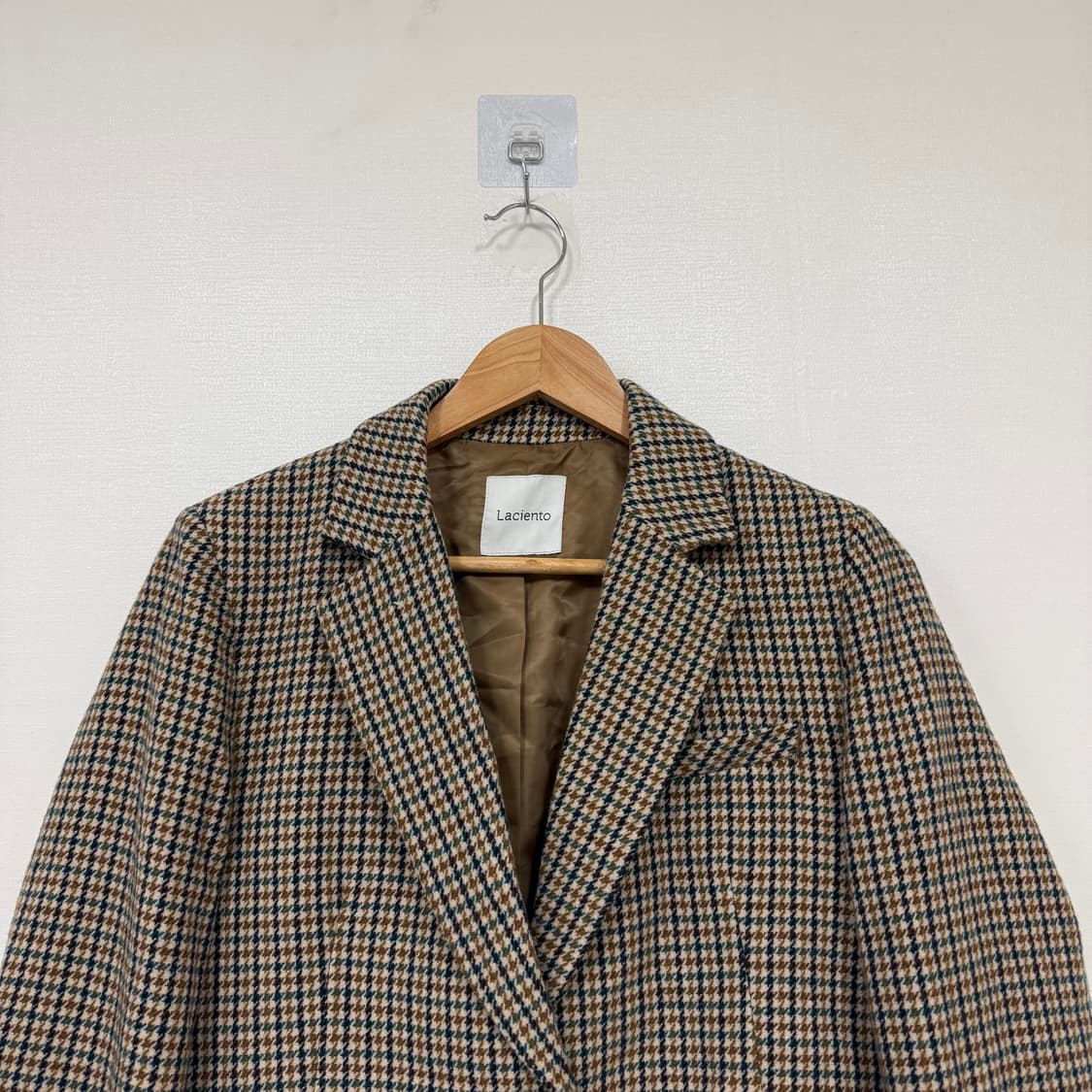 Laciento 체크자켓 95-165 상품이미지2