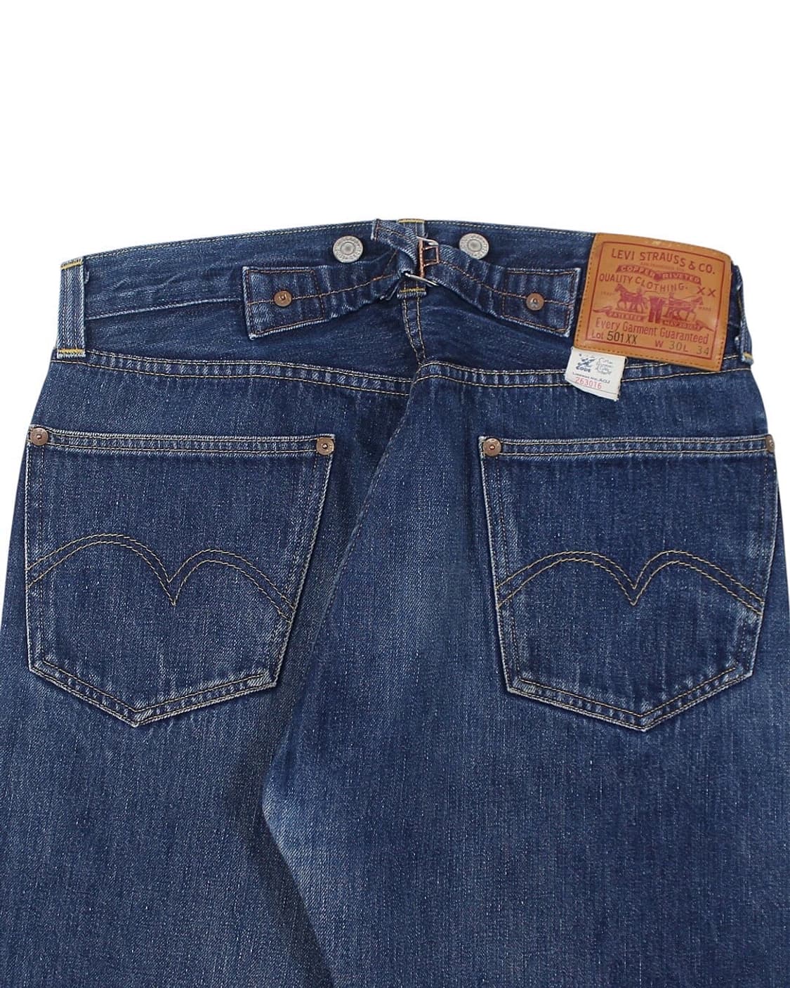 LVC 33501 (501XX) 셀비지 데님 팬츠 콘밀 리바이스 상품이미지3