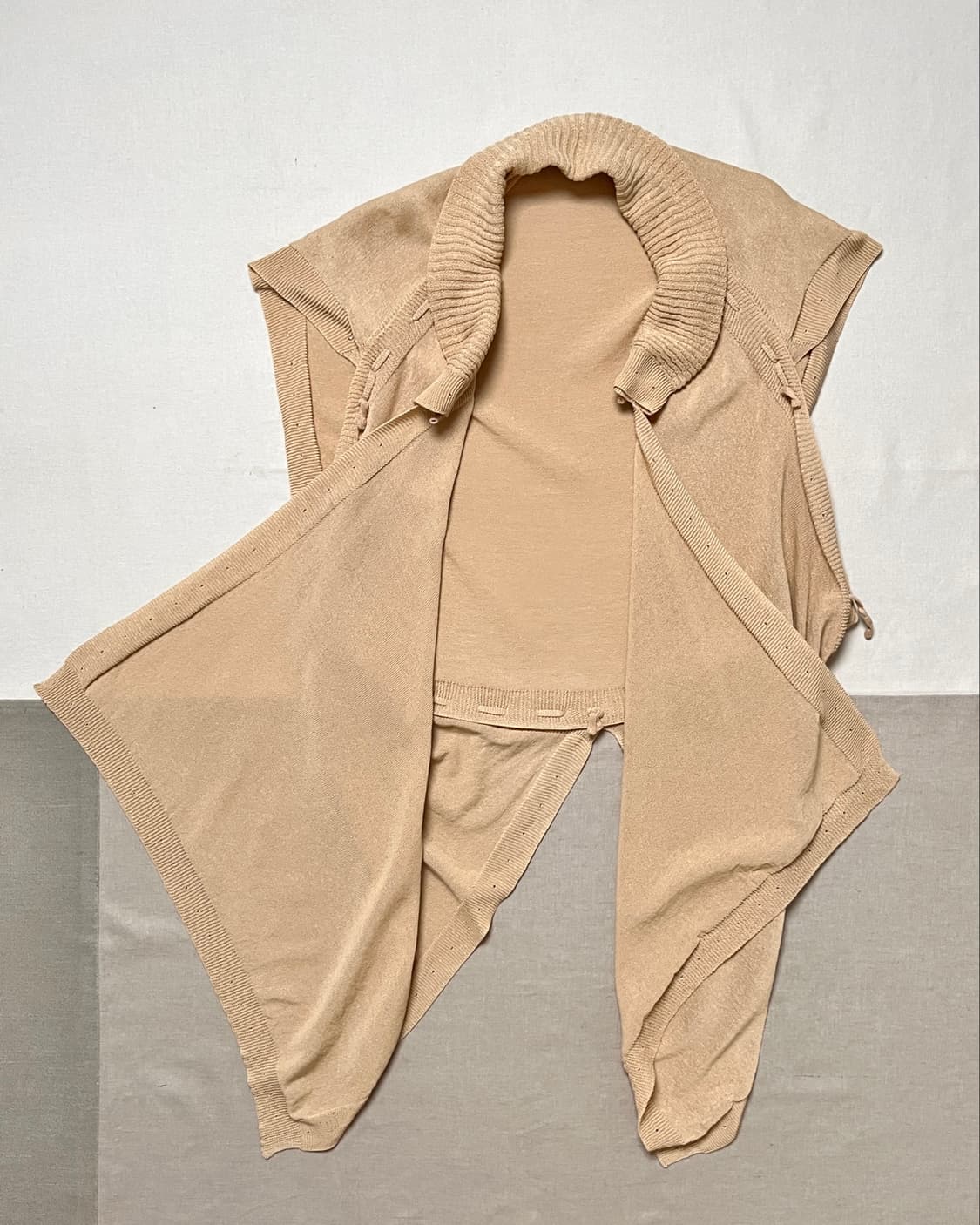 이세이미야케 슬리브리스 니트 가디건 issey miyake 상품이미지6
