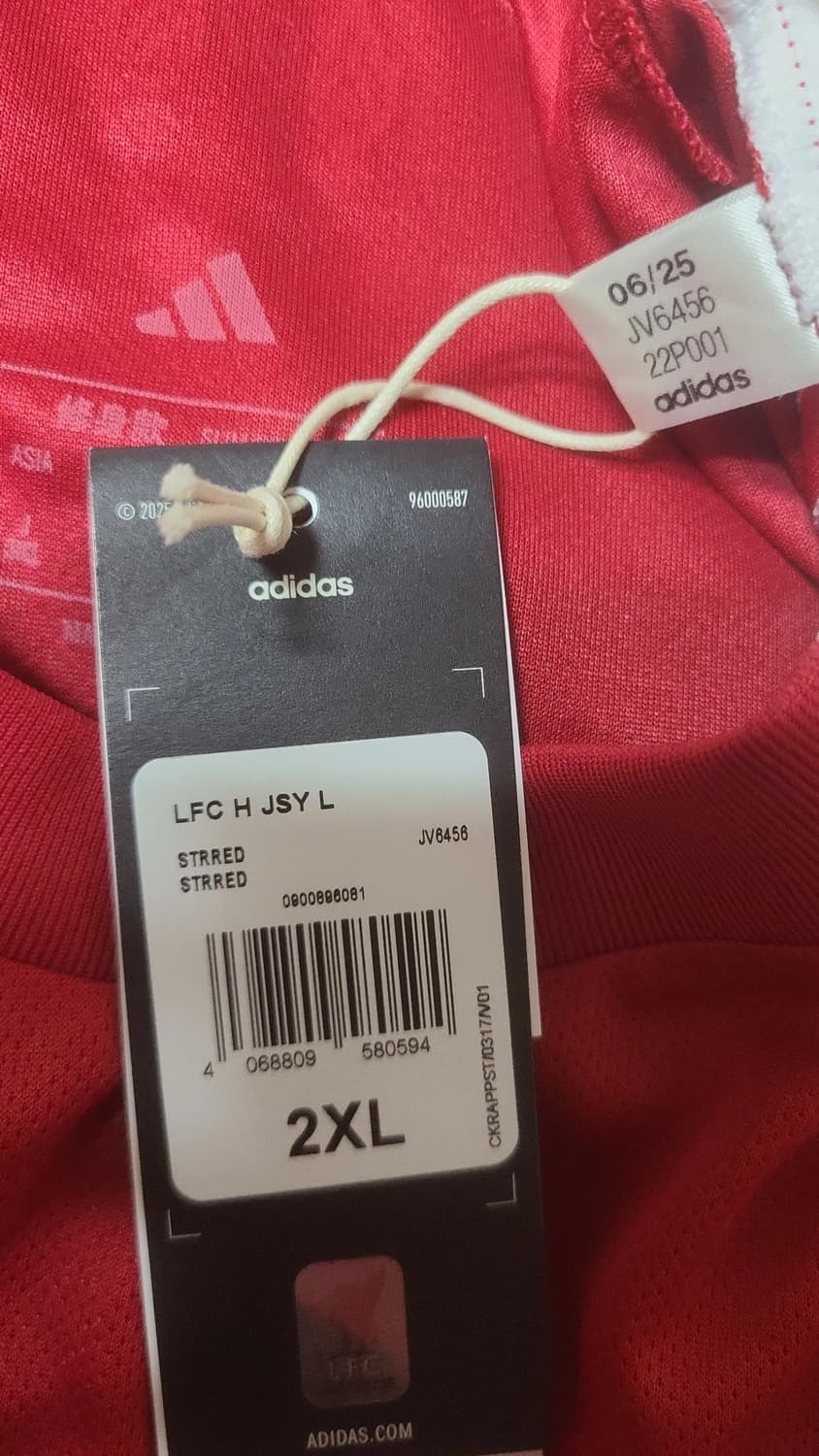 25-26 리버풀 긴팔 국내2XL 케르케즈 상품이미지2