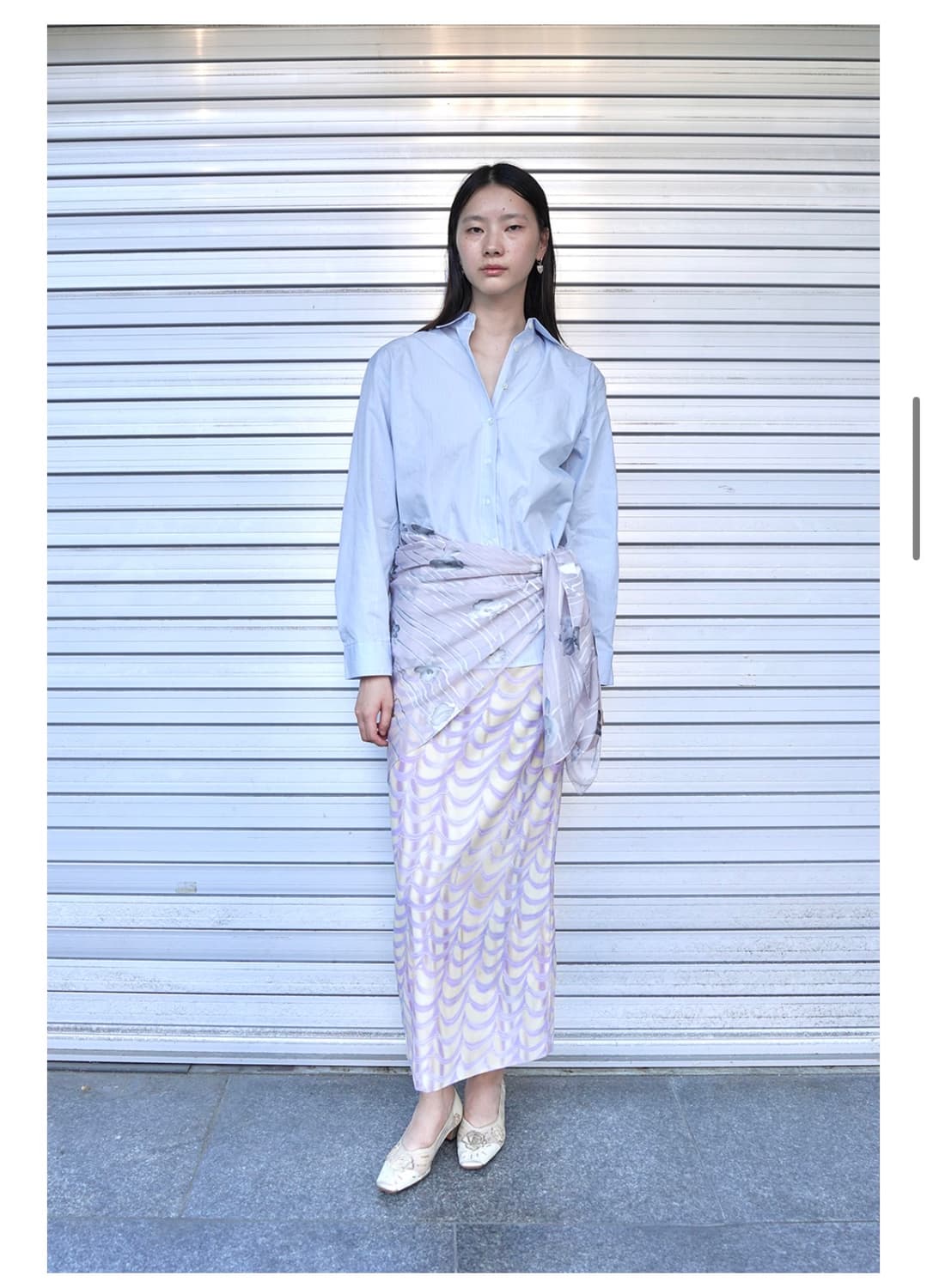 누아누 풀리마 롱 스커트 (새상품) 상품이미지1