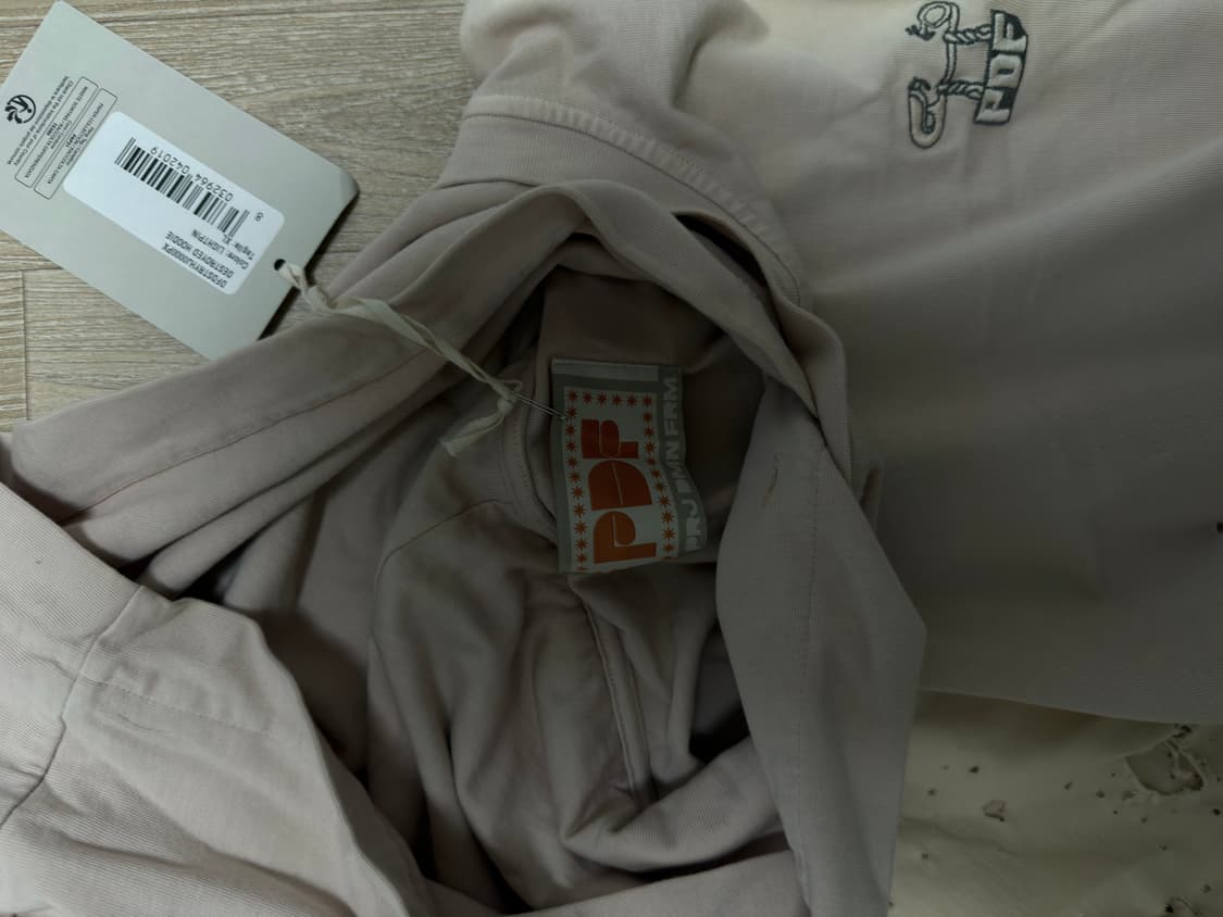 [xl] PDF distroyed hoodie pink 상품이미지6